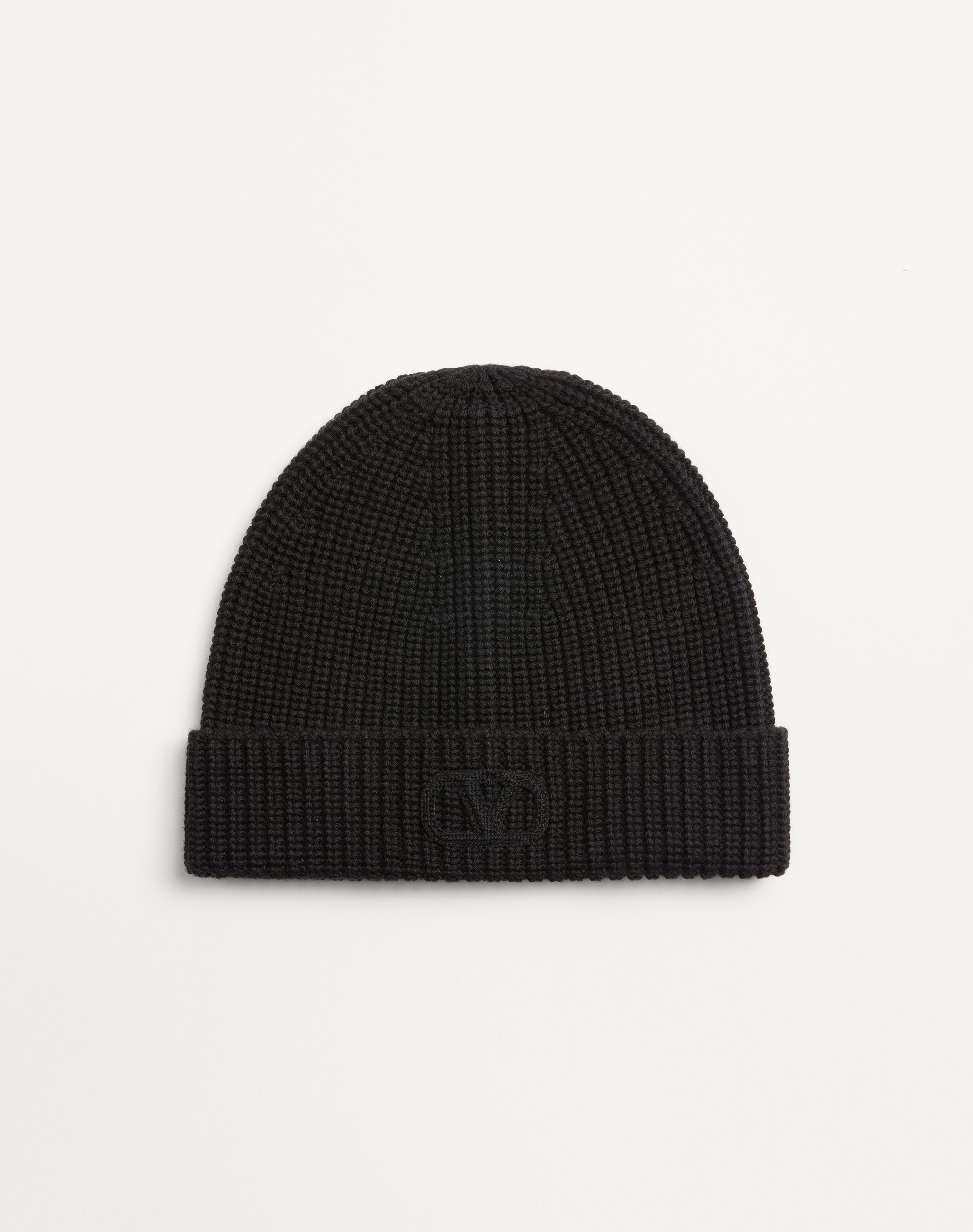VLOGO SIGNATURE WOOL BEANIE - 1