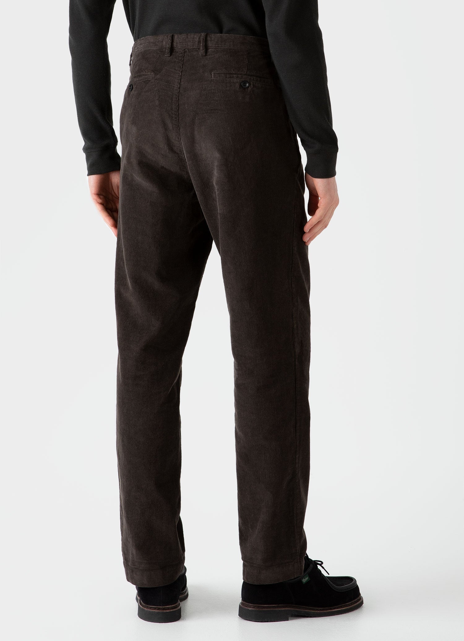 Double Pleat Corduroy Trouser - 4