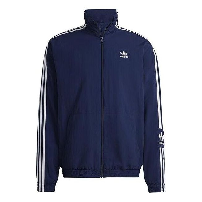 adidas originals Adicolor Classics Trefoil Track Jacket 'Night Indigo' IA6360 - 1