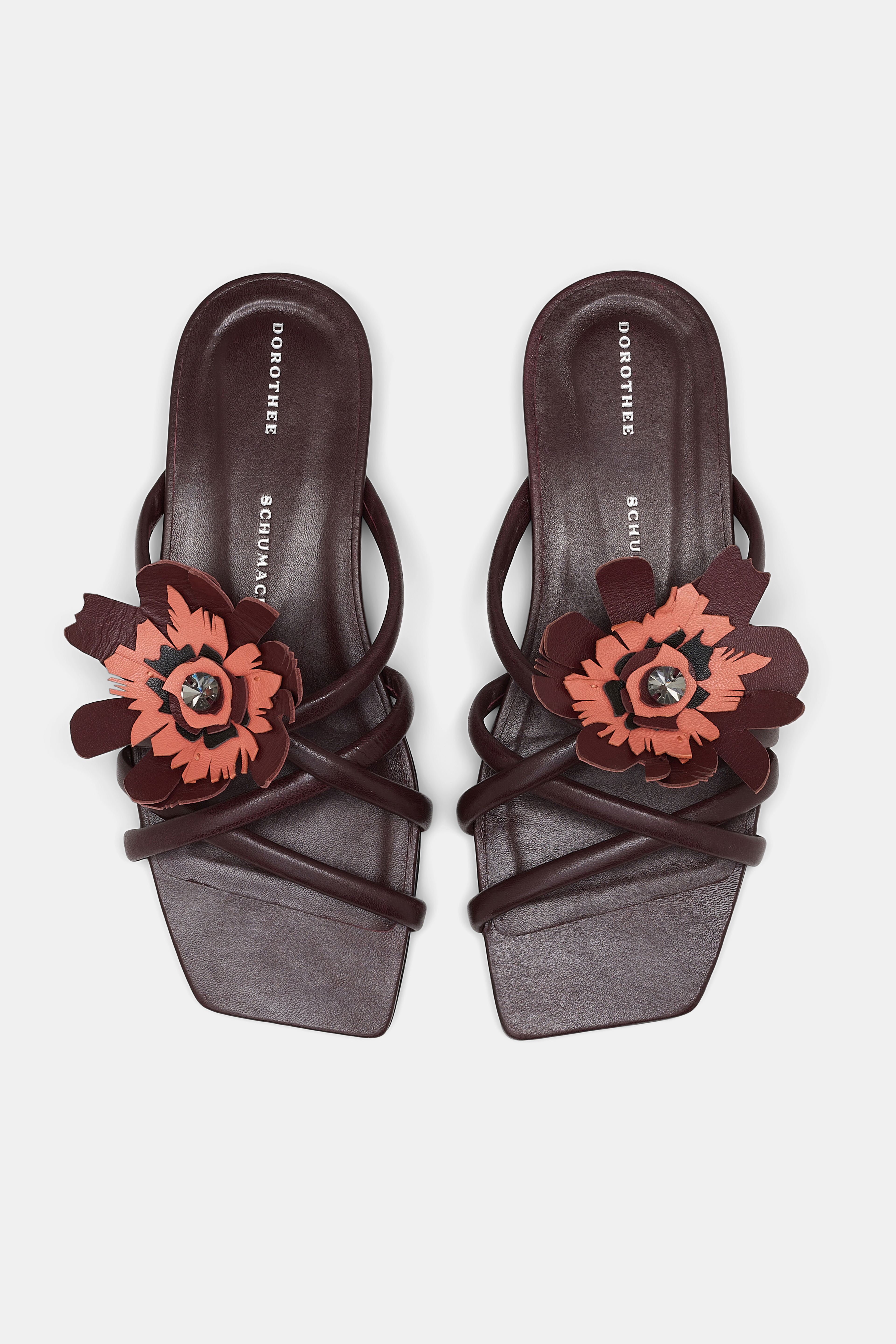 FLORAL STATEMENT flower sandal - 5