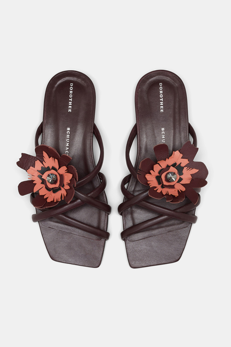 FLORAL STATEMENT flower sandal 5