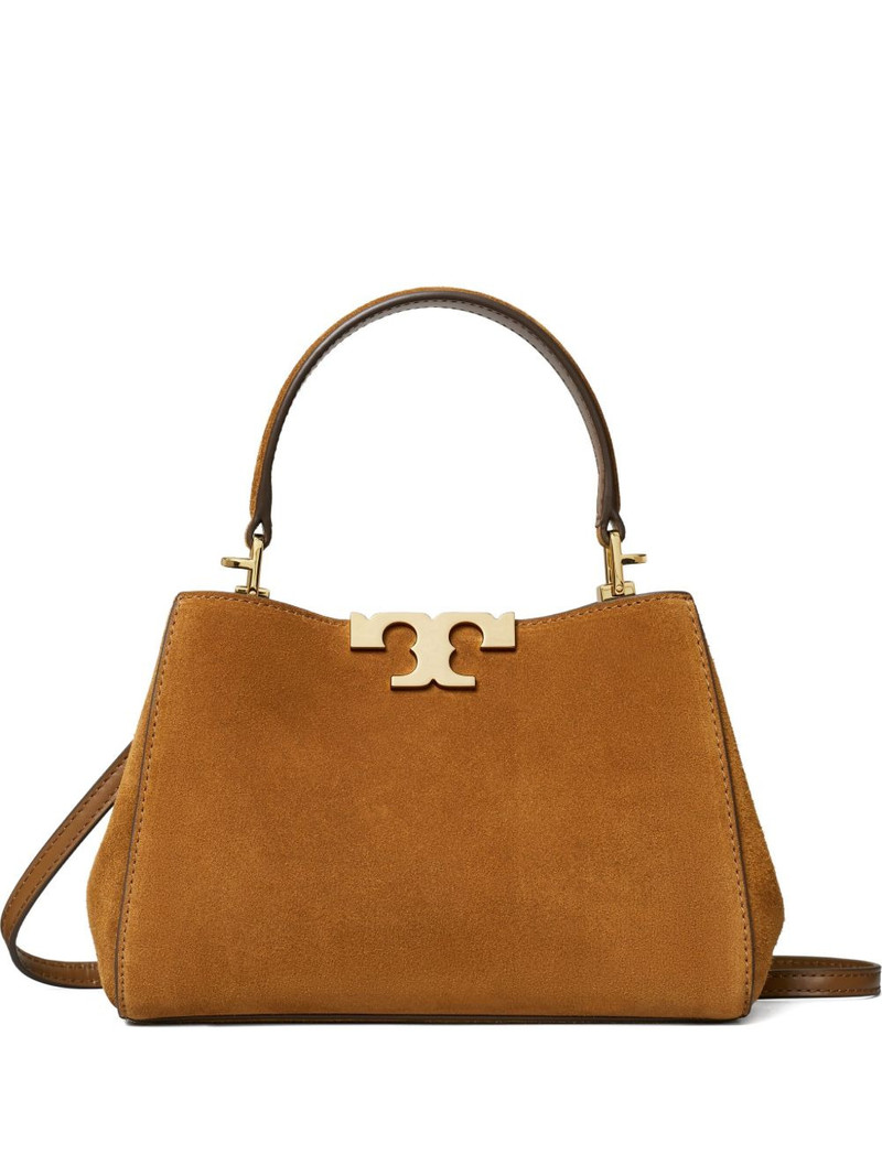 mini Eleanor suede satchel bag 1