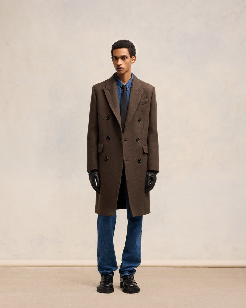 AMI Paris DOUBLE BREASTED COAT outlook