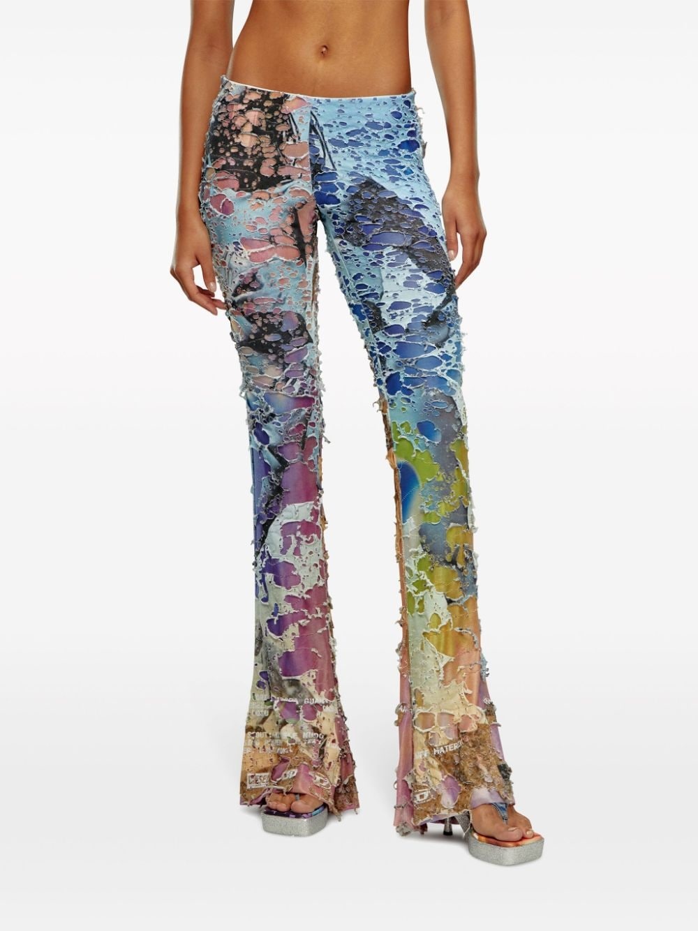 P-Mayin flared trousers - 3