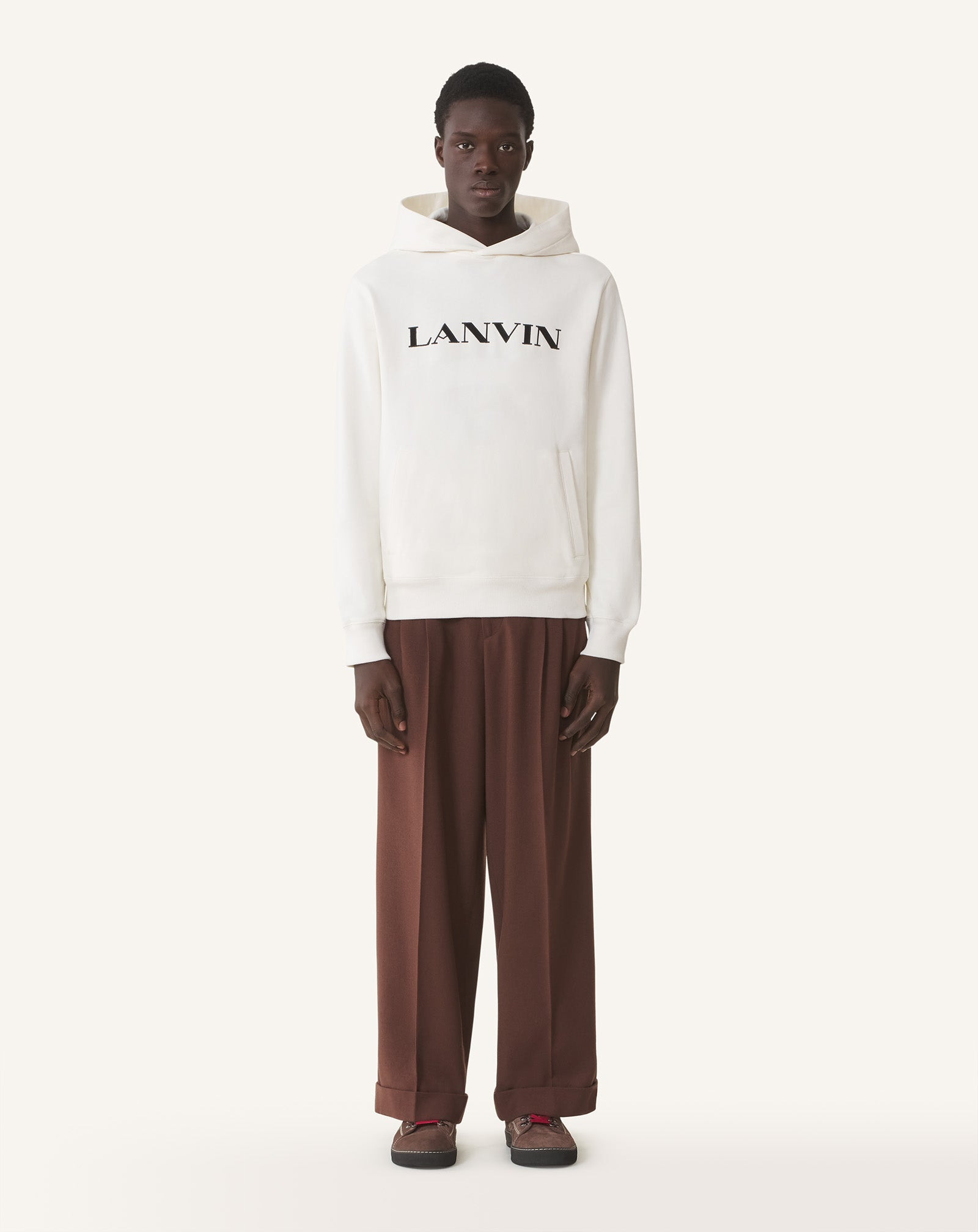LANVIN EMBROIDERED HOODIE - 2