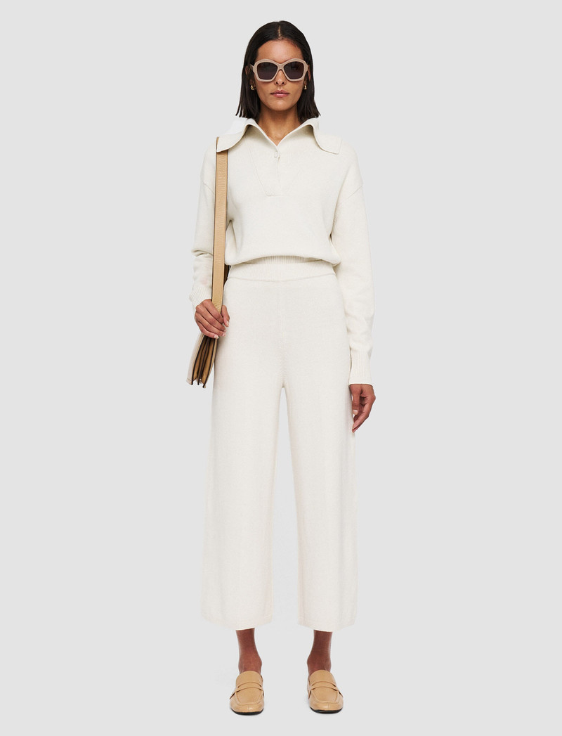 JOSEPH Silk Cashmere Culottes outlook