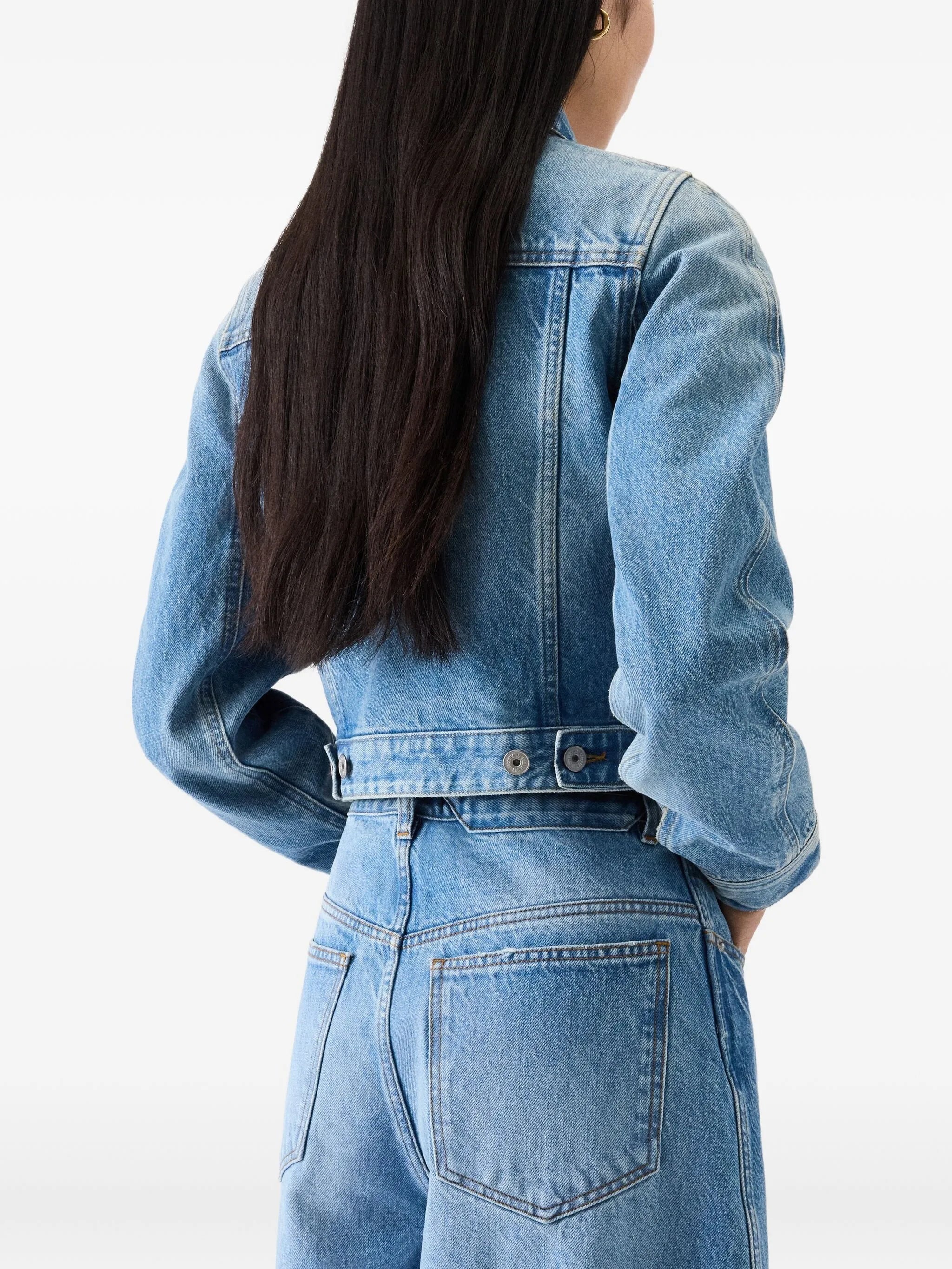 Jacquemus Denim Cropped Jacket - 3