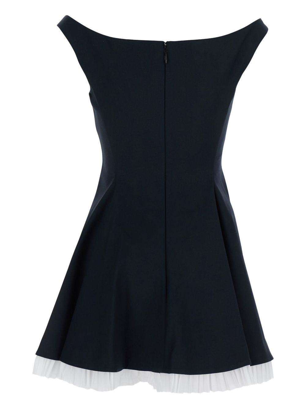 Dorothie off-shoulder pleated mini dress - 2