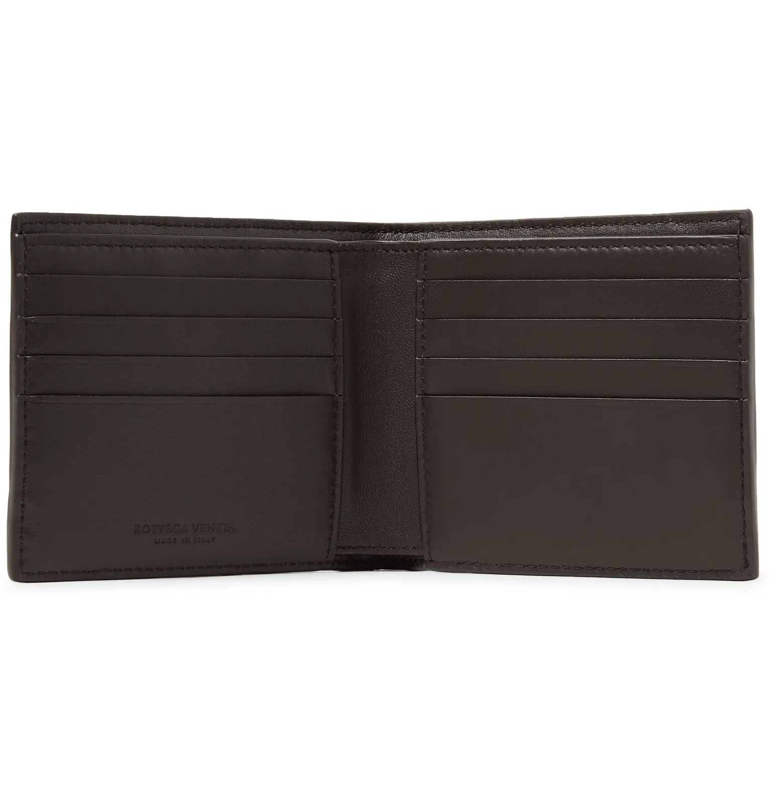 Intrecciato Leather Billfold Wallet - 2