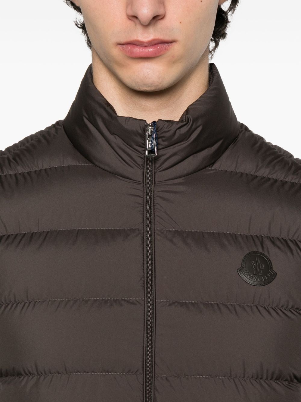 quilted down gilet - 5