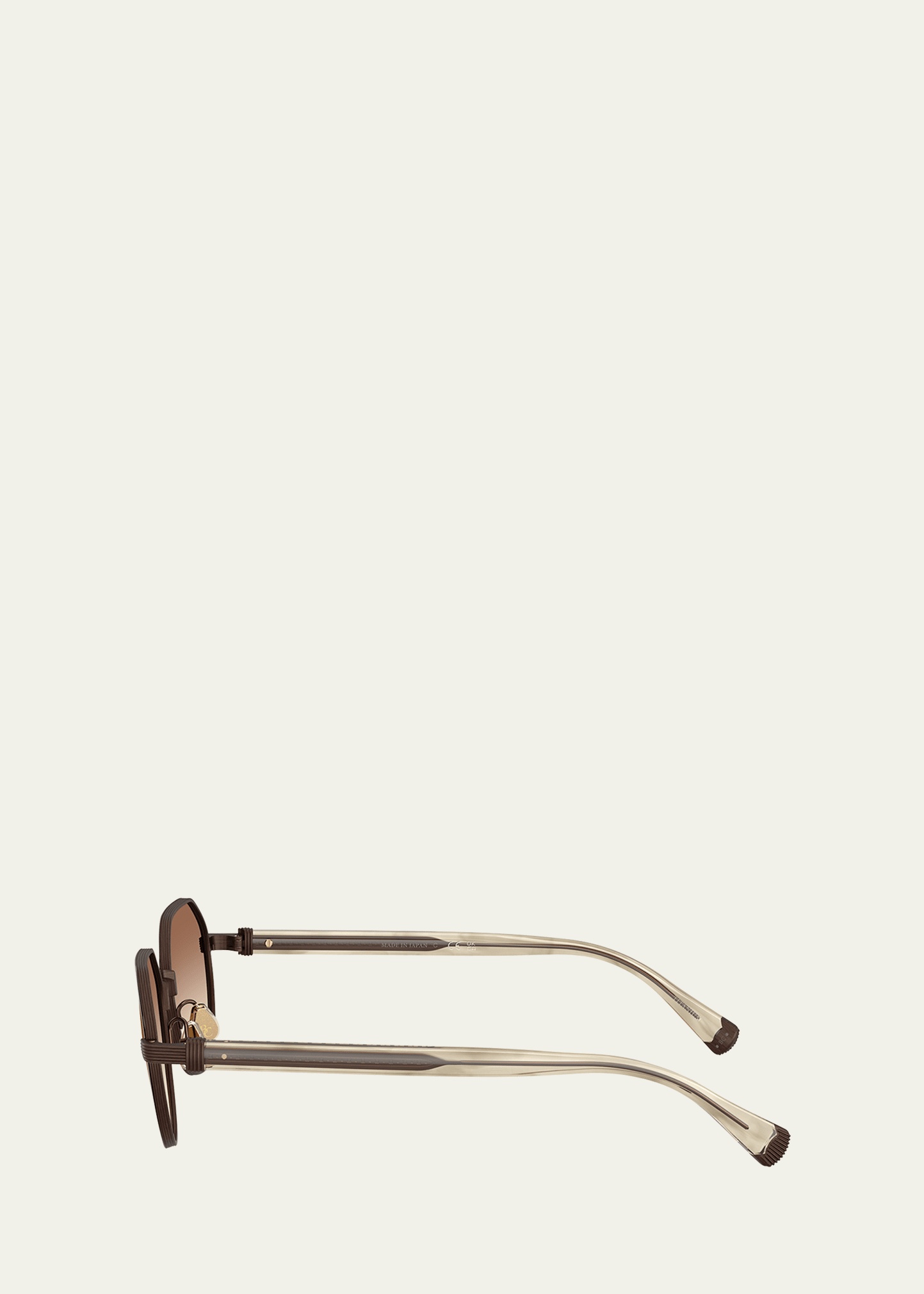 BC1007T Round Titanium Sunglasses - 3