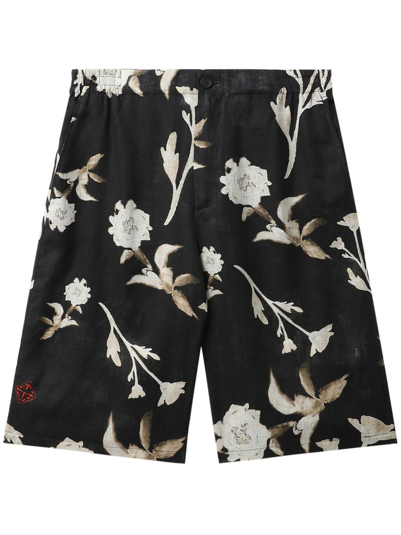 floral print shorts 1