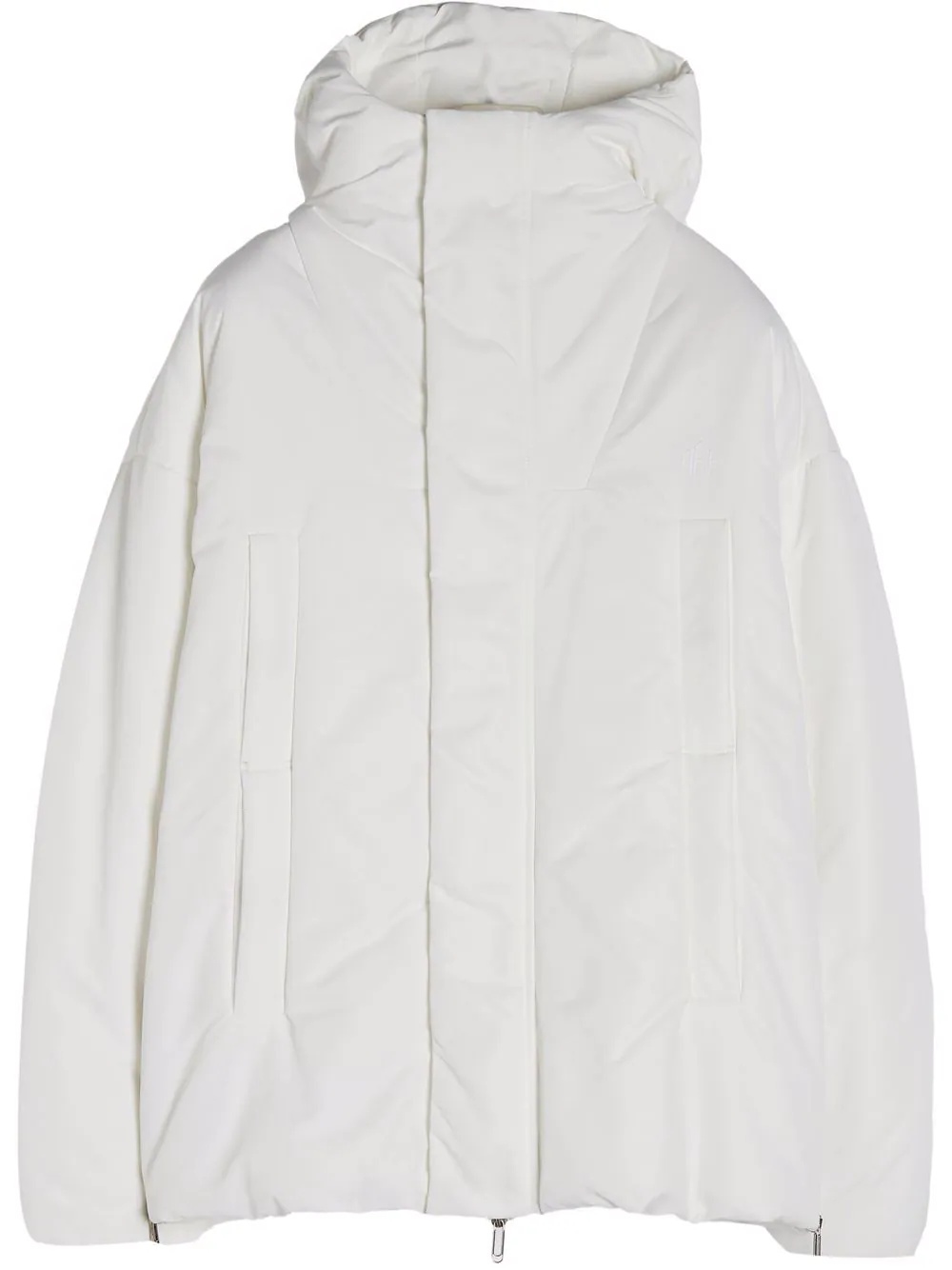 padded hooded parka - 1