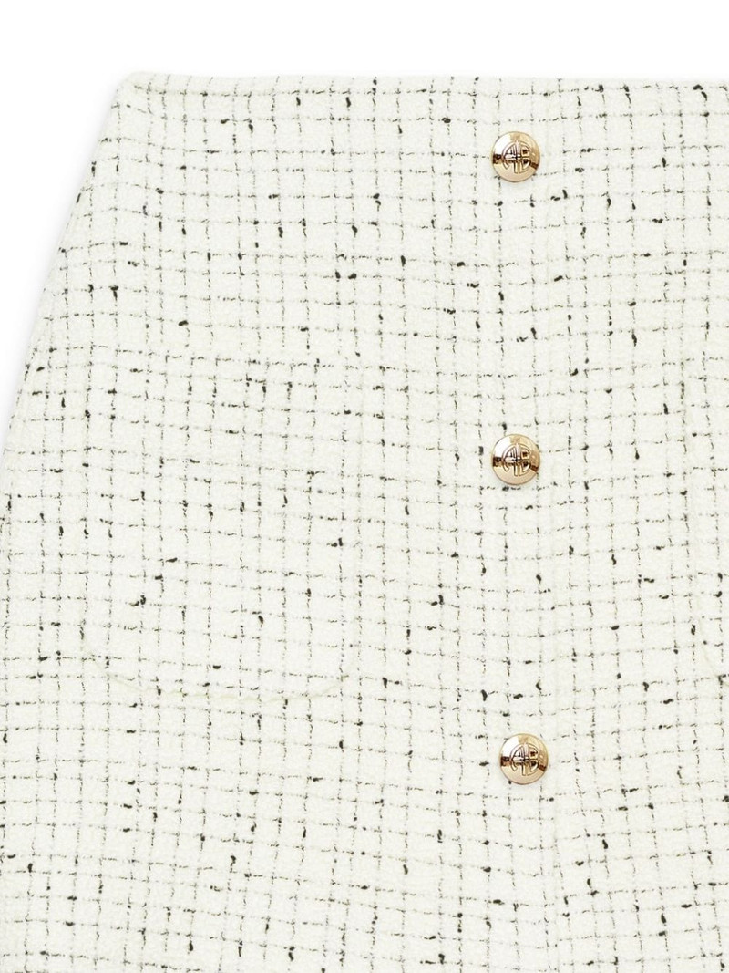 Mateo tweed miniskirt 4