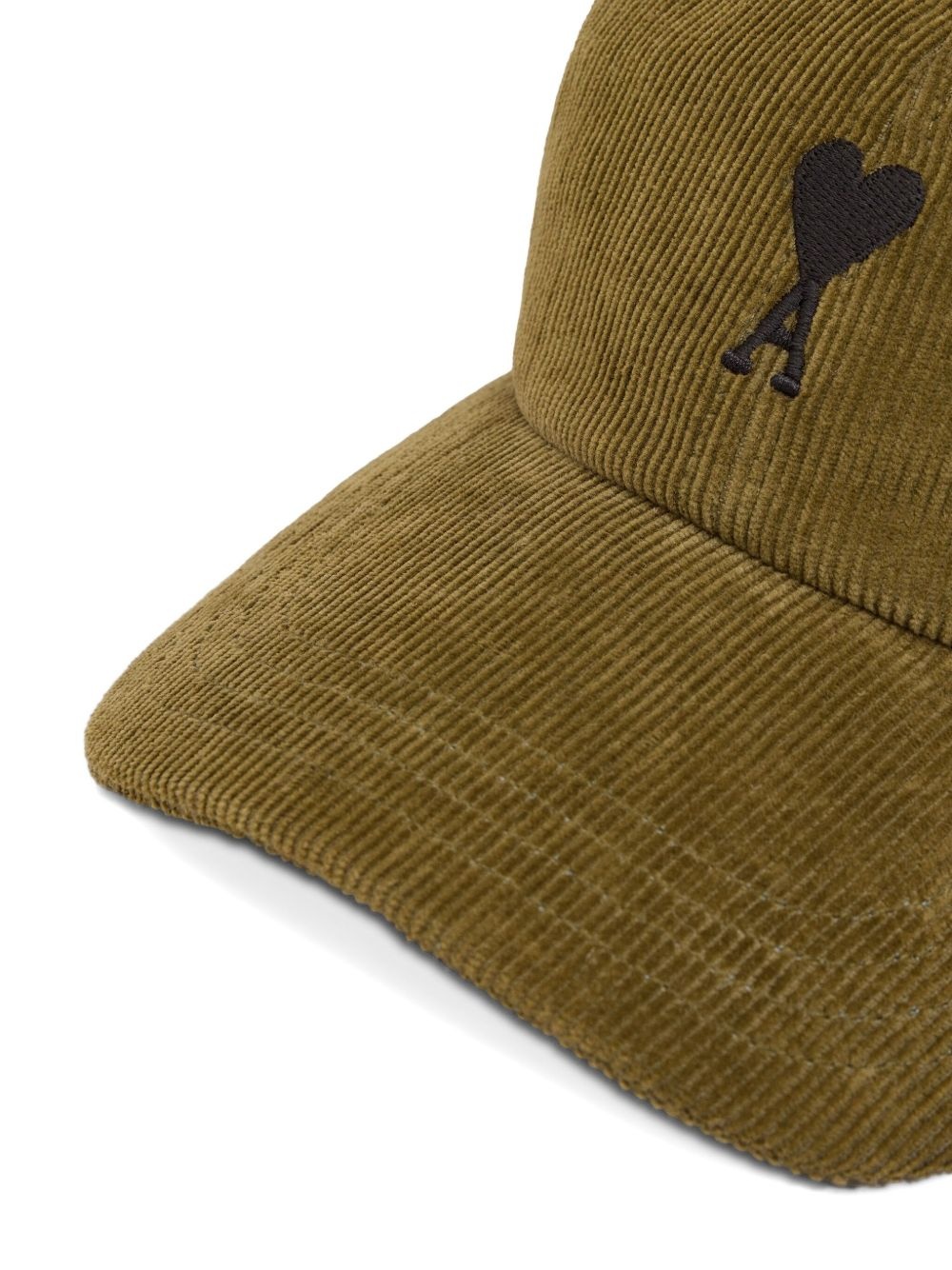 corduroy heart-logo baseball cap - 3