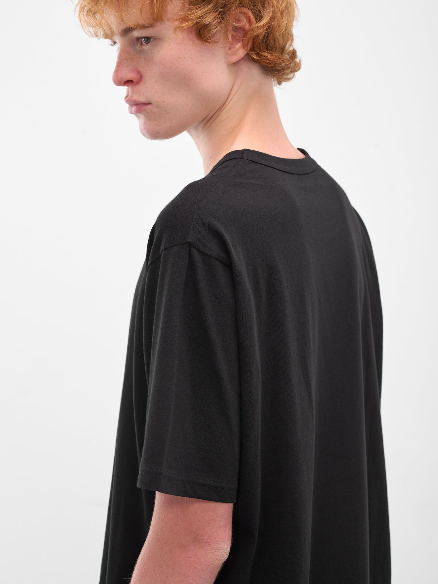 Black Crewneck Tee - 4