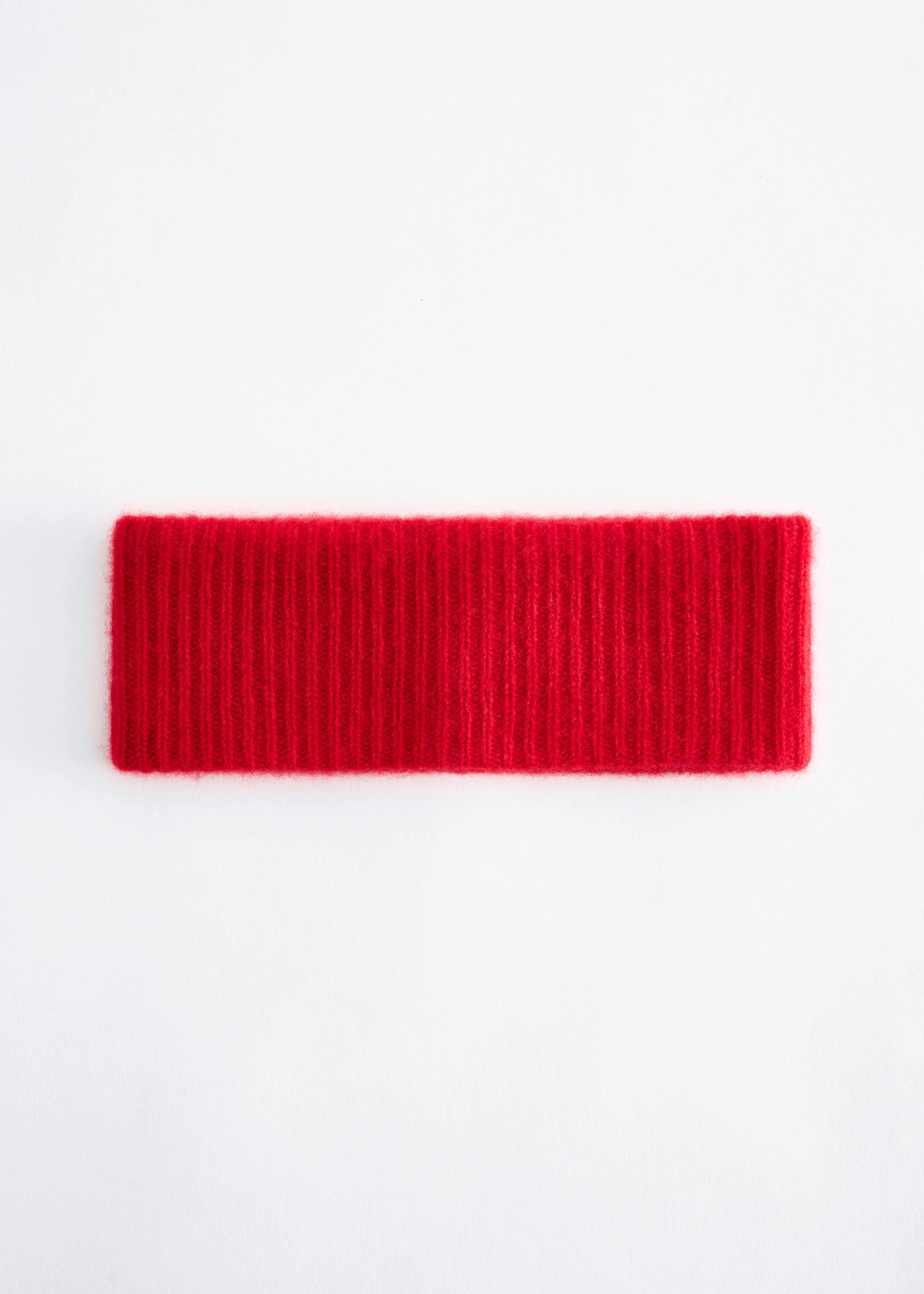 Cashmere Ribbed Headband - 1