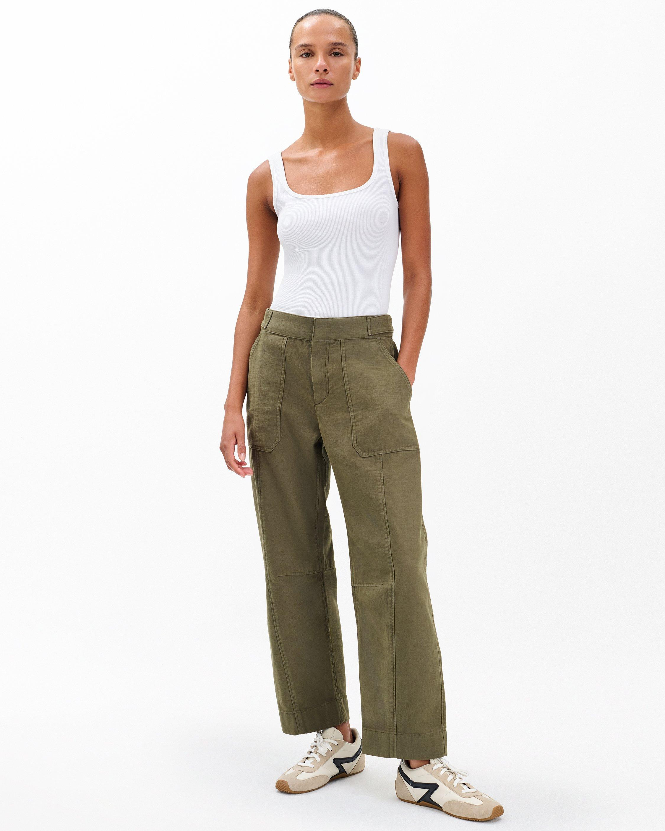 Anita Cropped Cotton Pants - 3