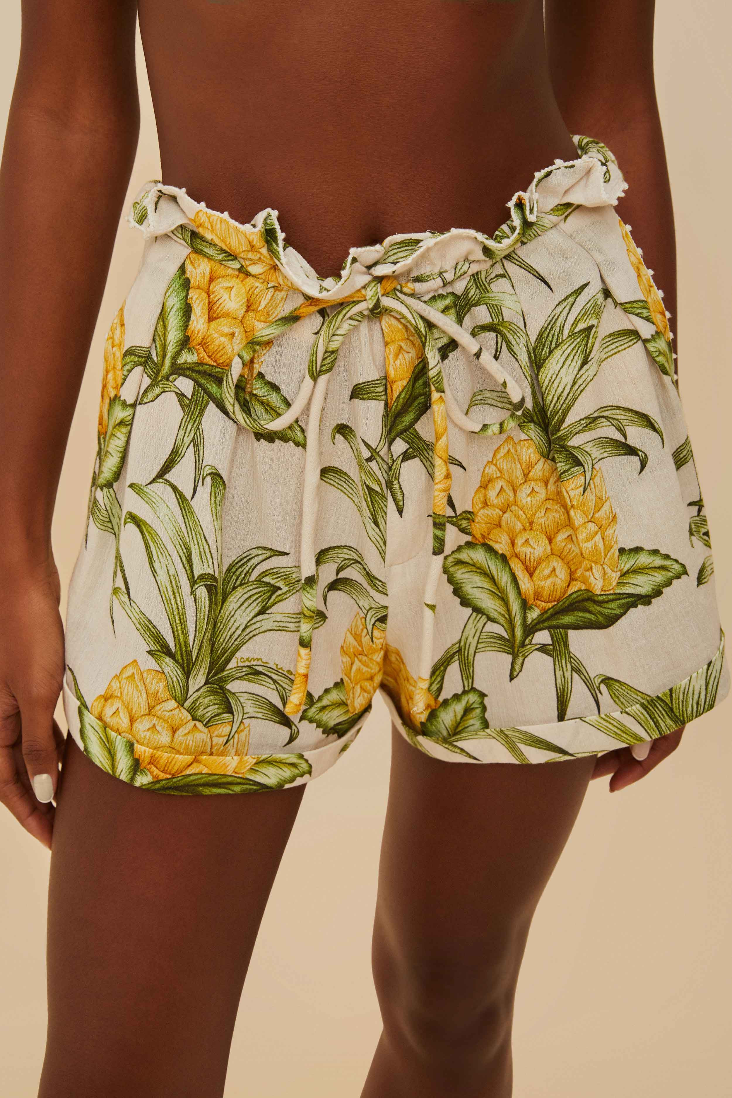 Off-White Delicate Pineapple Short - 2