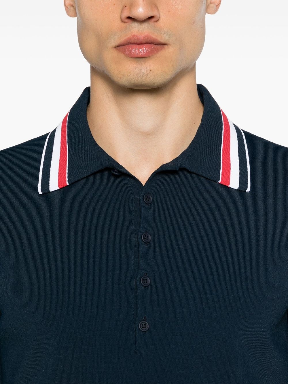 RWB-stripe polo shirt - 5