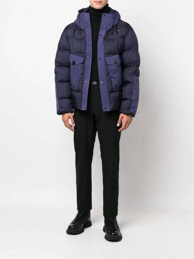 Ten C hooded padded jacket outlook