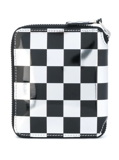 Comme Des Garçons checkered wallet outlook