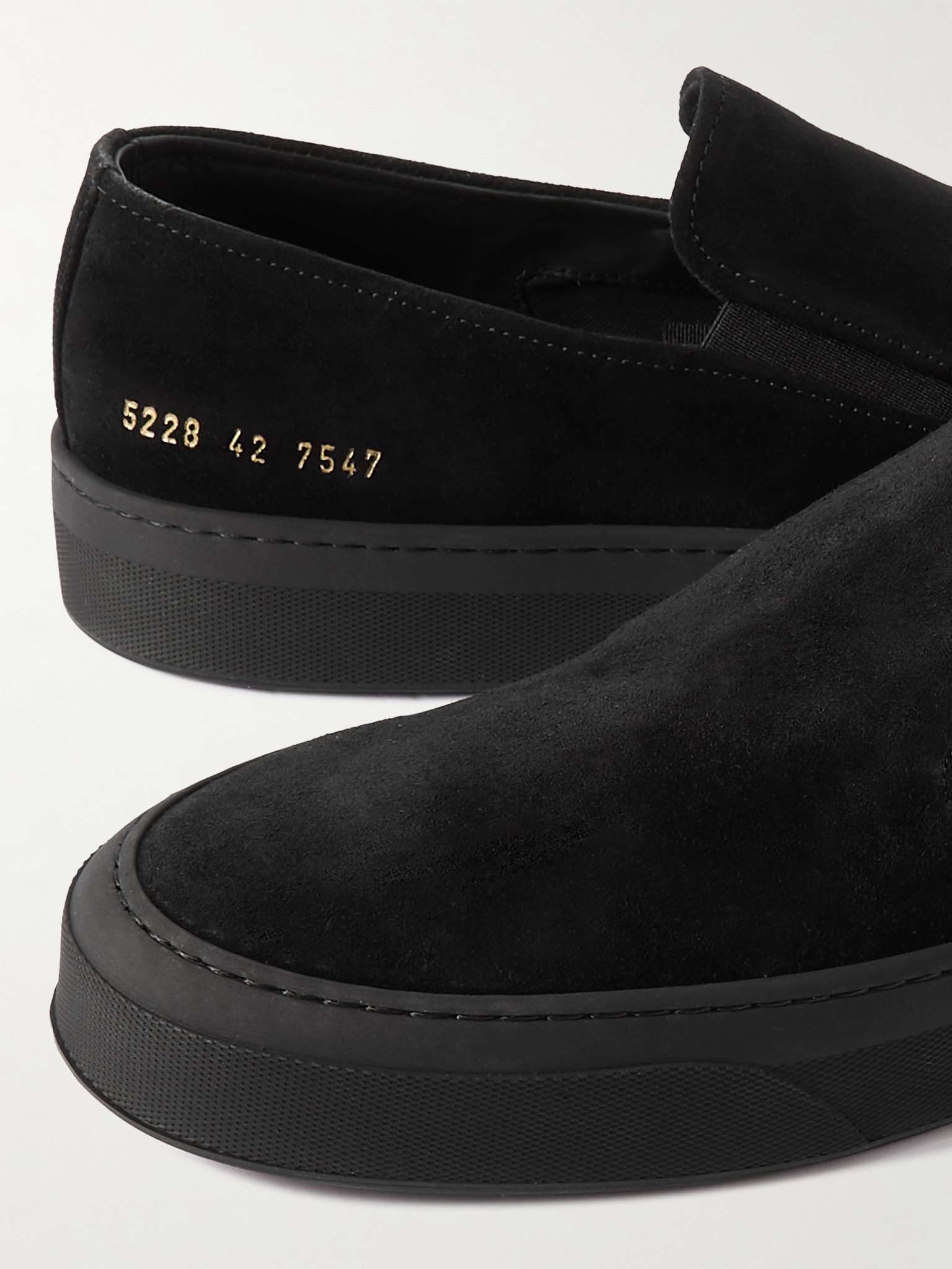 Suede Slip-On Sneakers - 6
