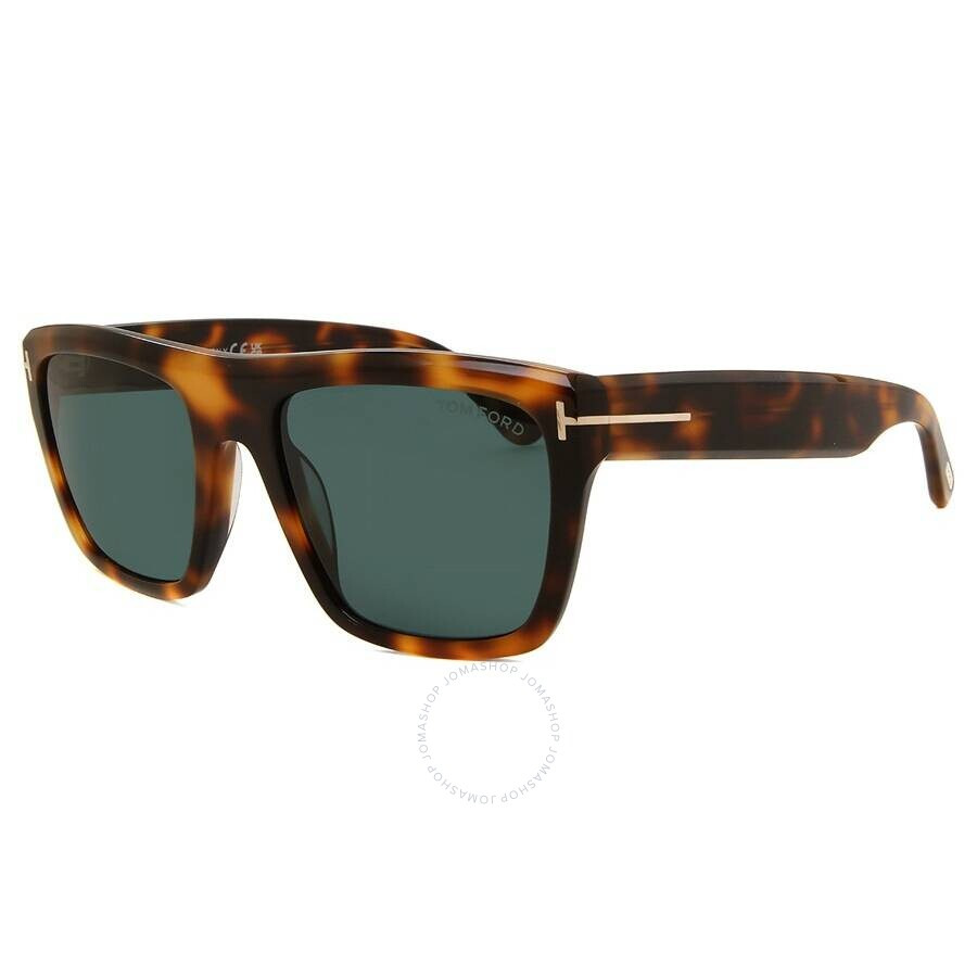 Tom Ford Alberto Blue Browline Men's Sunglasses FT1077 53V 55 - 2