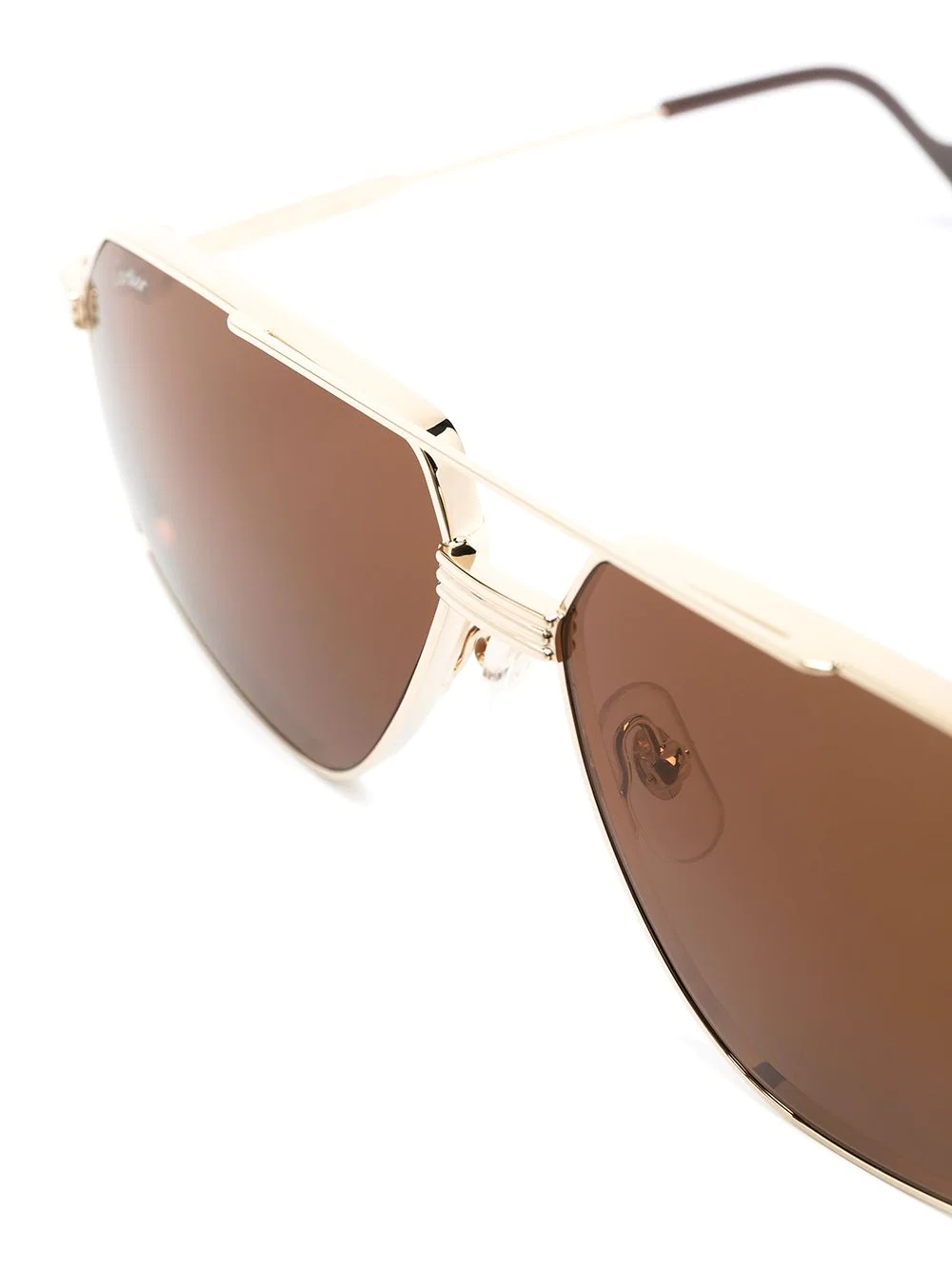 aviator-frame sunglasses - 3