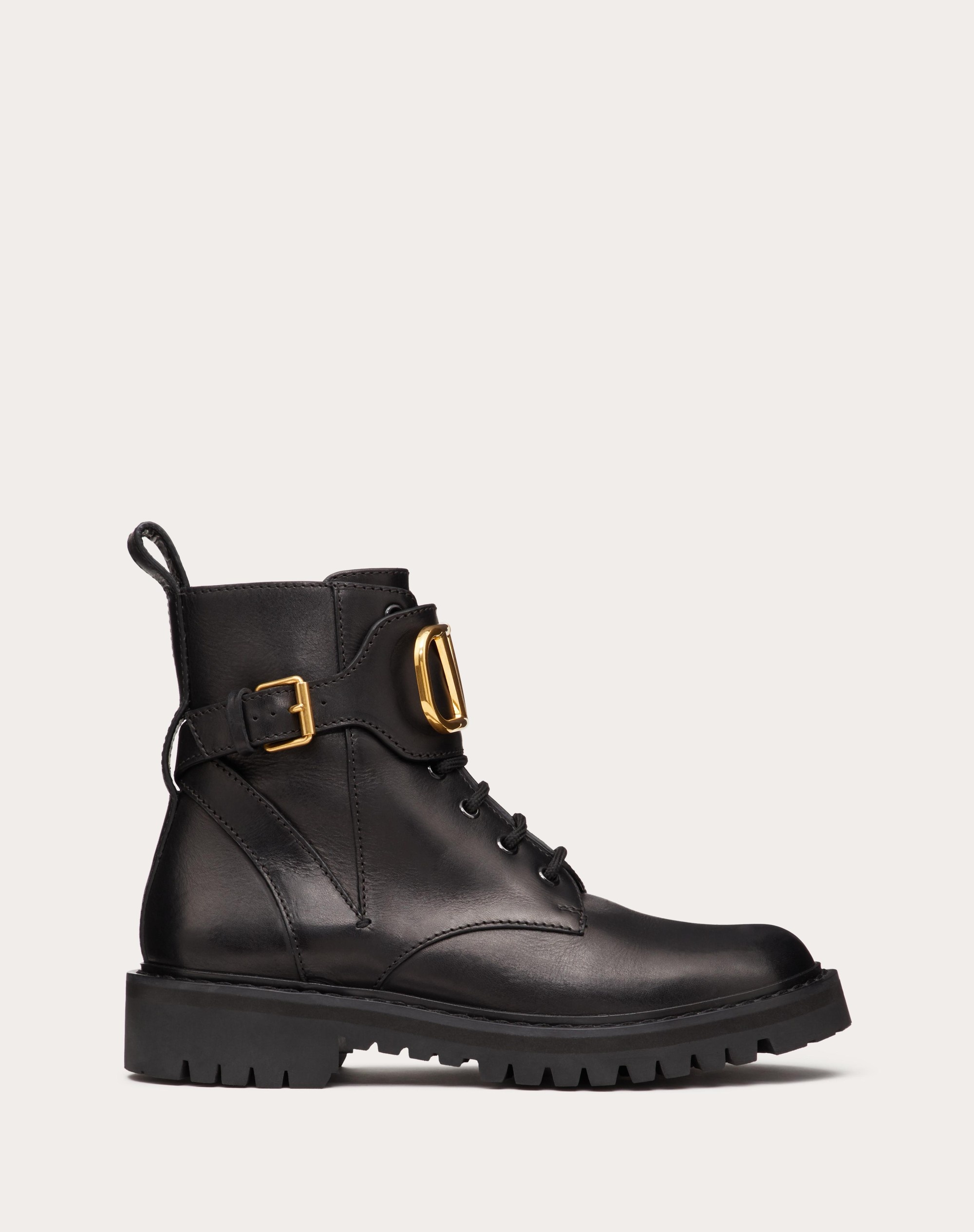 VLOGO SIGNATURE CALFSKIN COMBAT BOOT 35MM / .8 IN. - 1