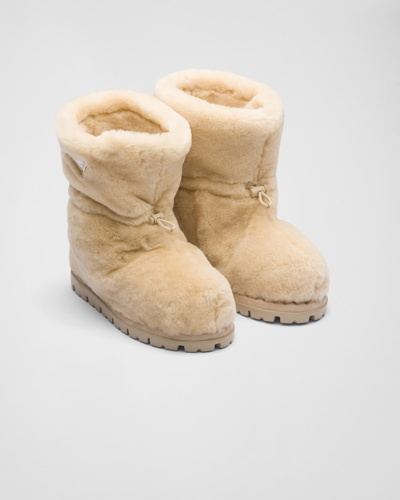 Shearling booties 1