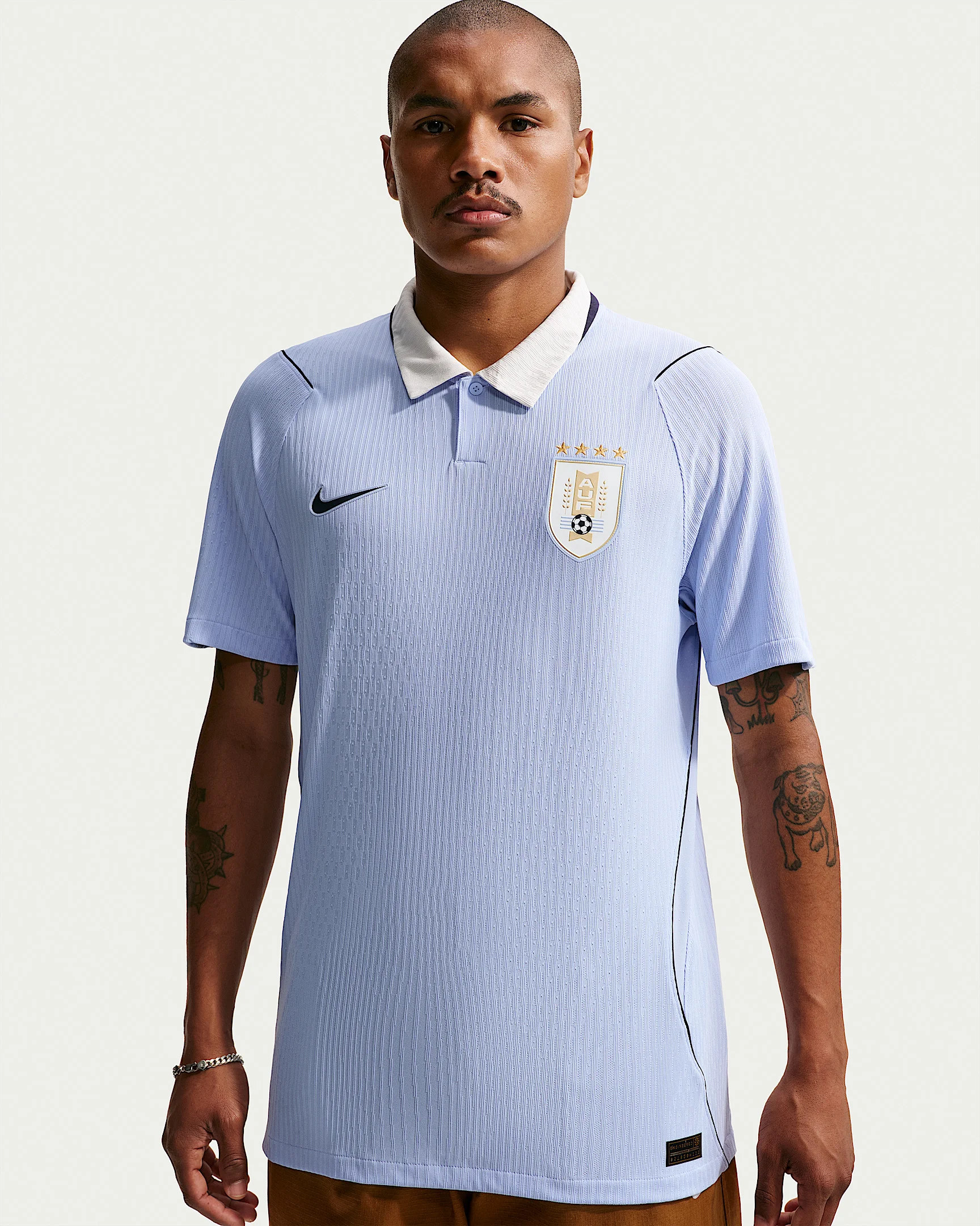Uruguay 2026 Match Home Men's Nike Aero-FIT Soccer Authentic Jersey - 1