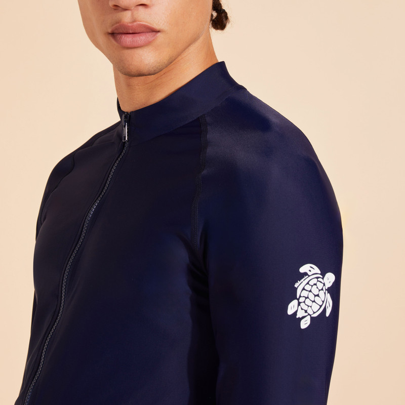 Men Zipped Long Sleeves Rashguard 5
