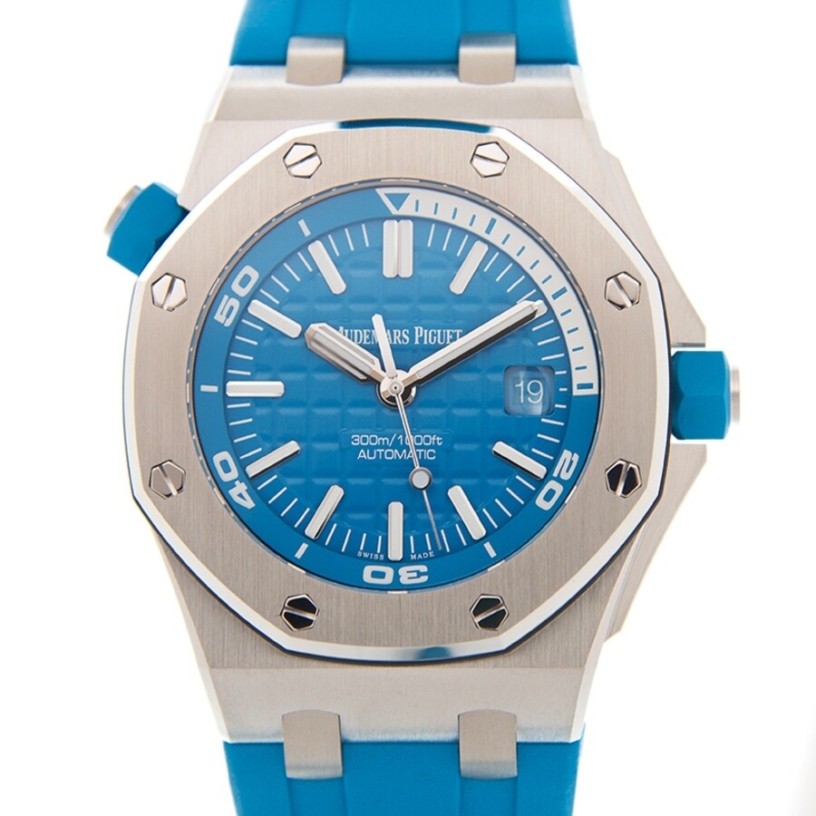 Audemars Piguet Royal Oak Automatic Blue Dial Men's Watch 15710ST.OO.A032CA.01 - 2