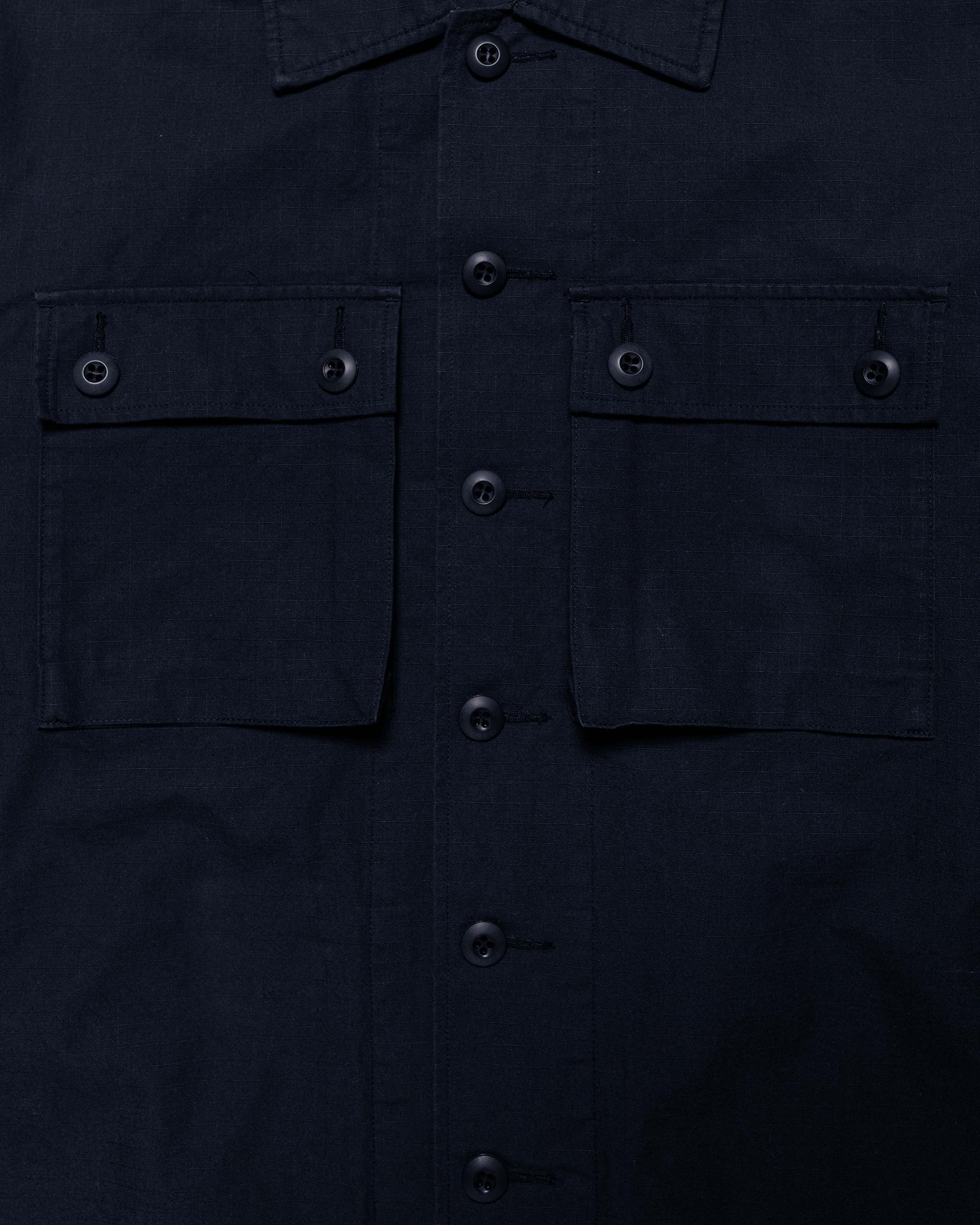 Lost & Found MIL SHT-JAC Cotton Ripstop Navy - 6
