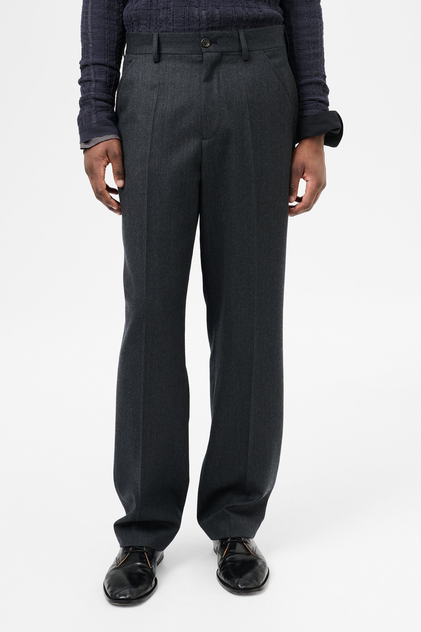 Chino 22 Premium Charcoal Office Wool - 3