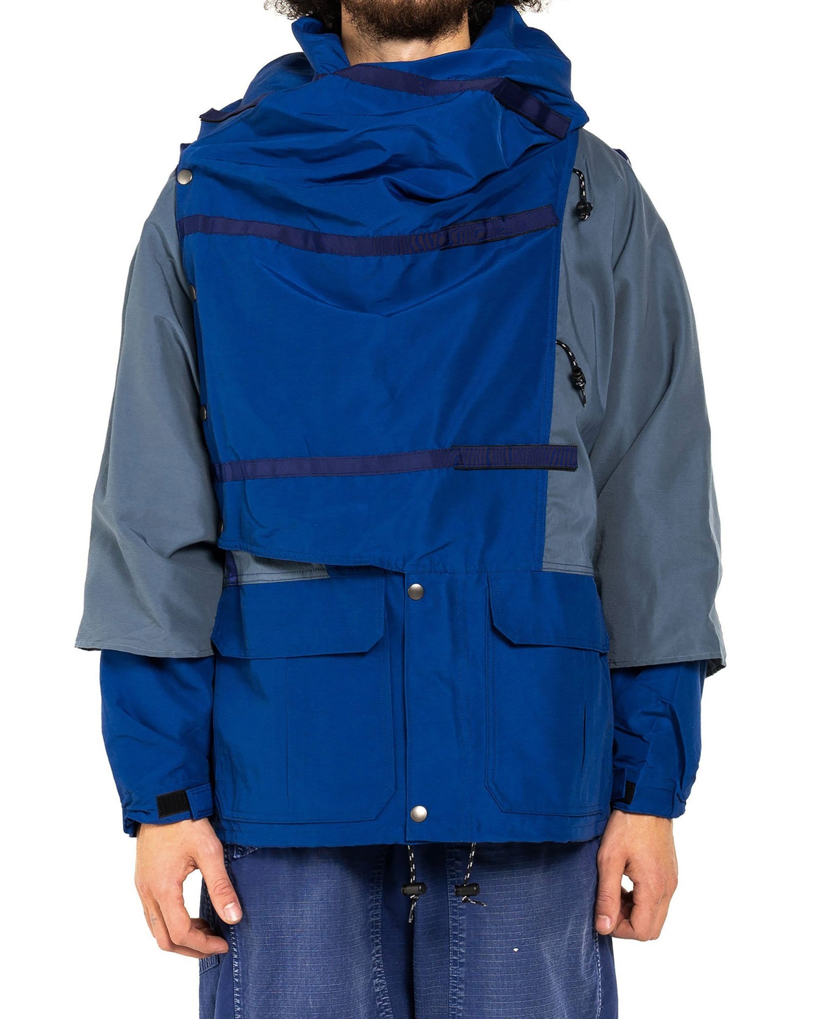 60/50 CLOTH KAMAKURA ANORAK BLOUSON NAVY - 3