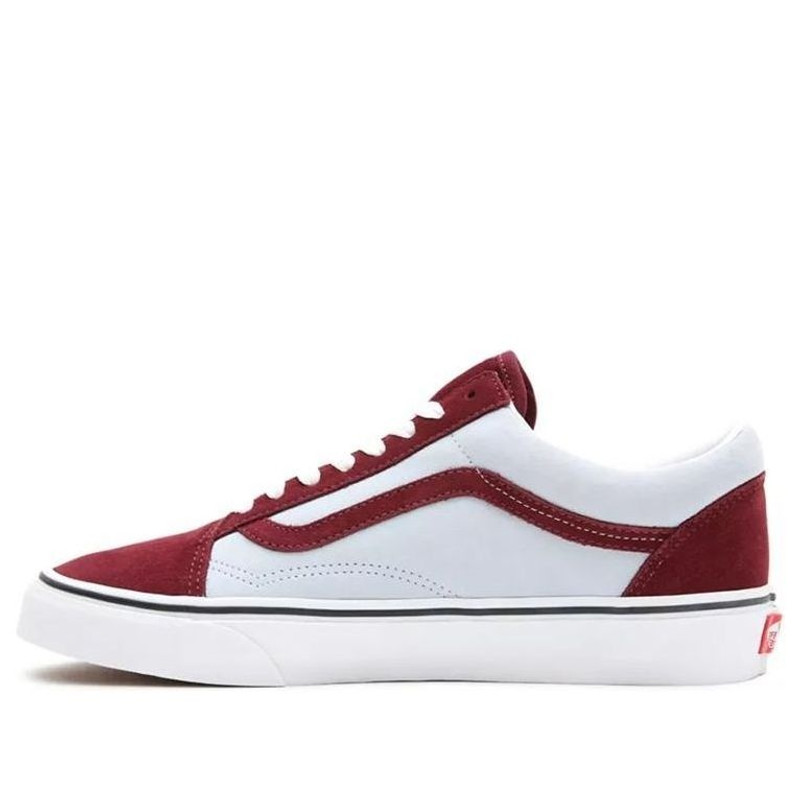 Vans 2tone Suede Old Skool 'Grey Red' VN0A3WKT4PB - 1