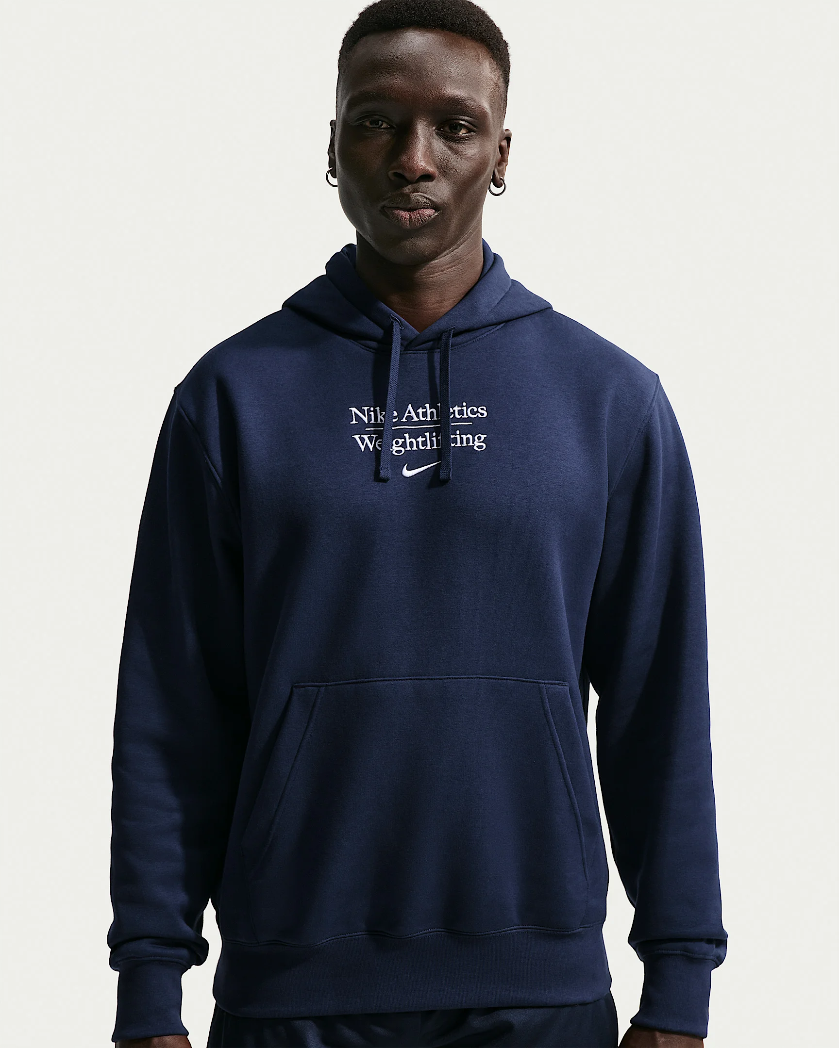 Nike Men's Weightlifting Pullover Hoodie - 1