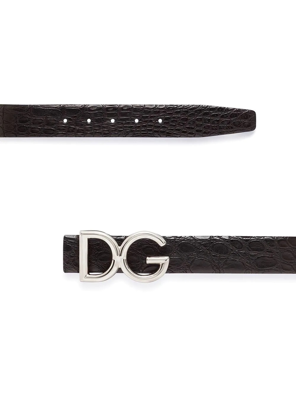 DG logo plaque belt - 2