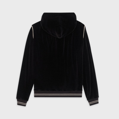 CELINE TRIOMPHE JERSEY SWEATSHIRT IN VELVET outlook