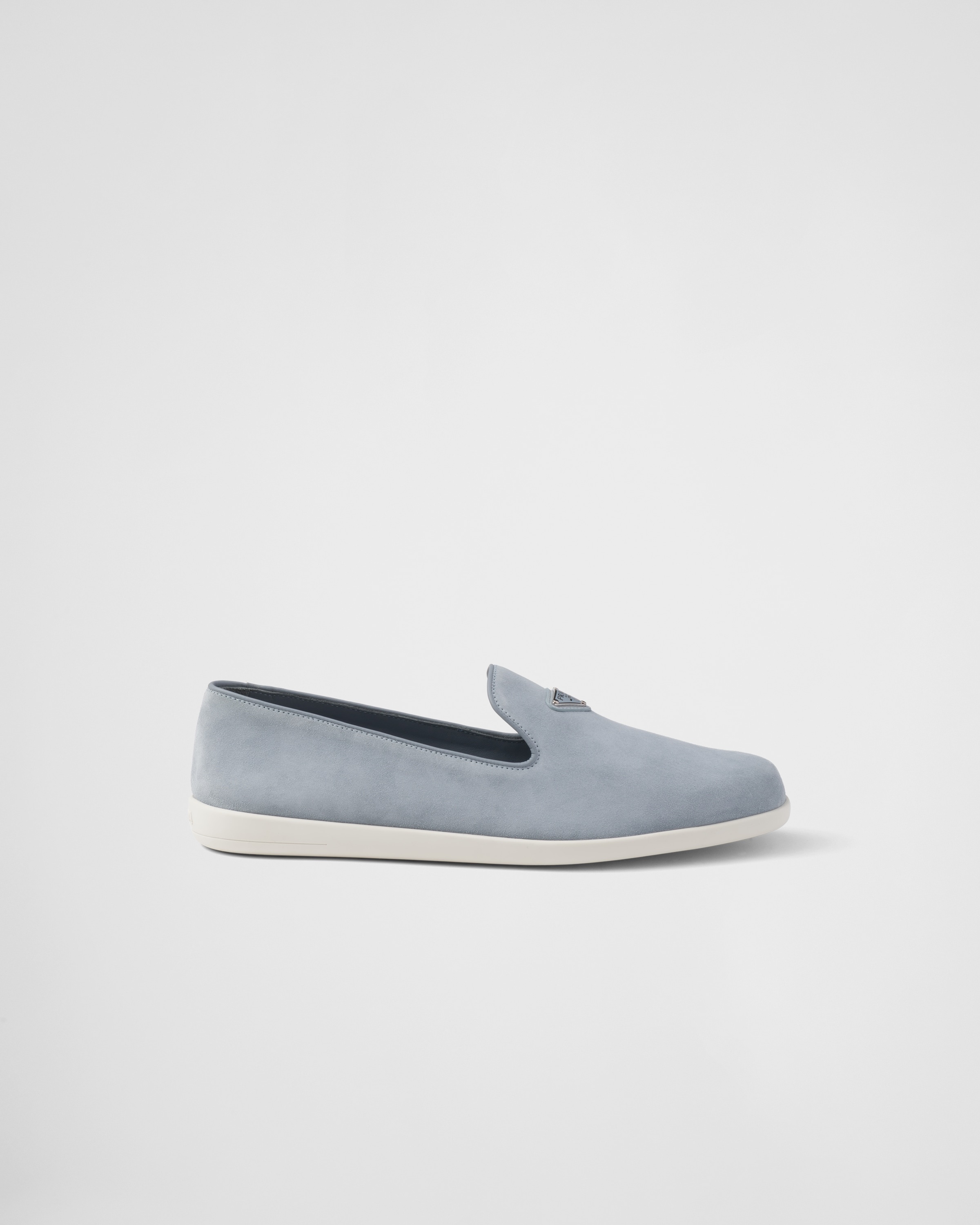 Suede calf leather slip-ons - 2