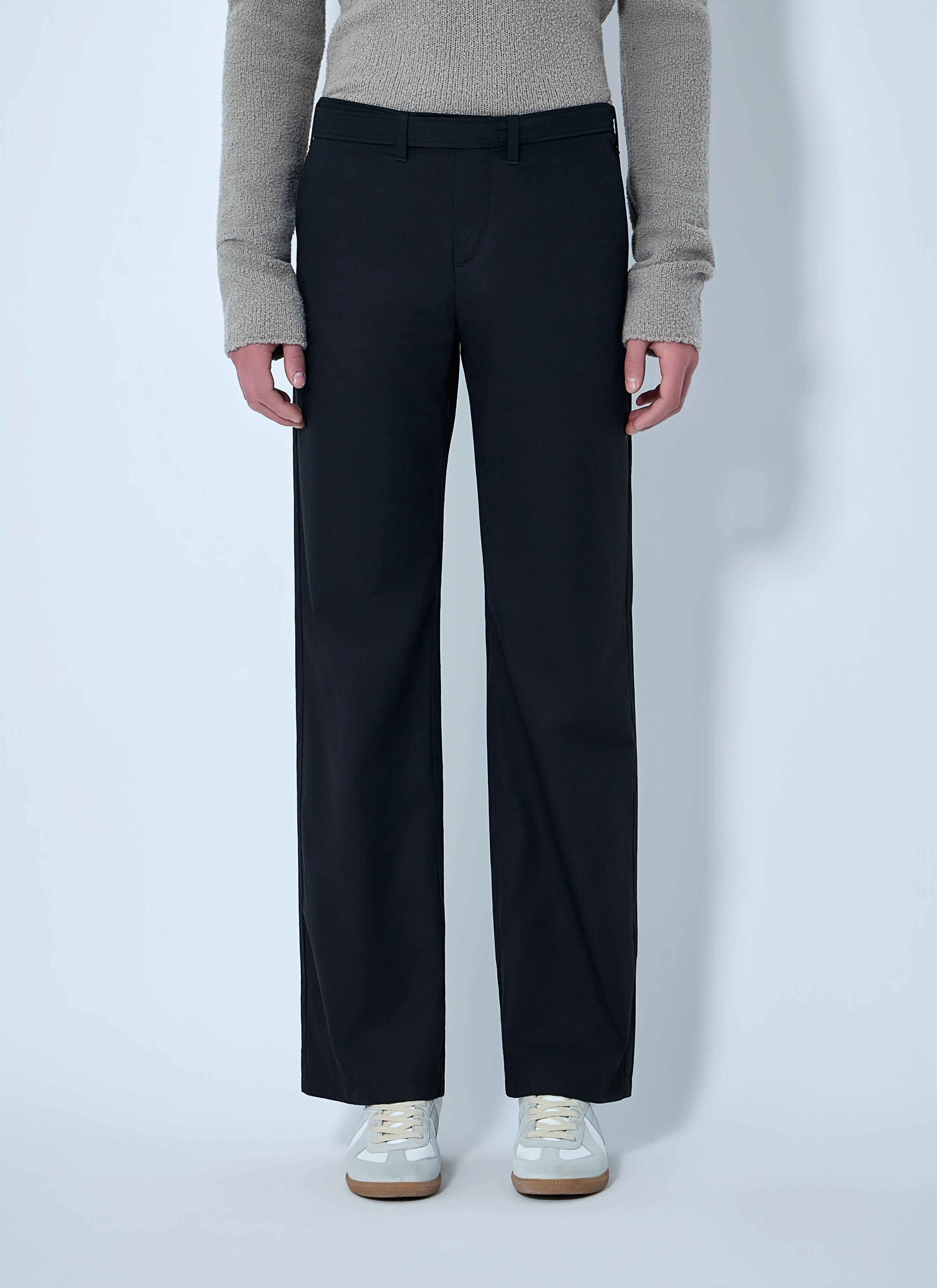 Tailored Trousers in Twill Weave - 1