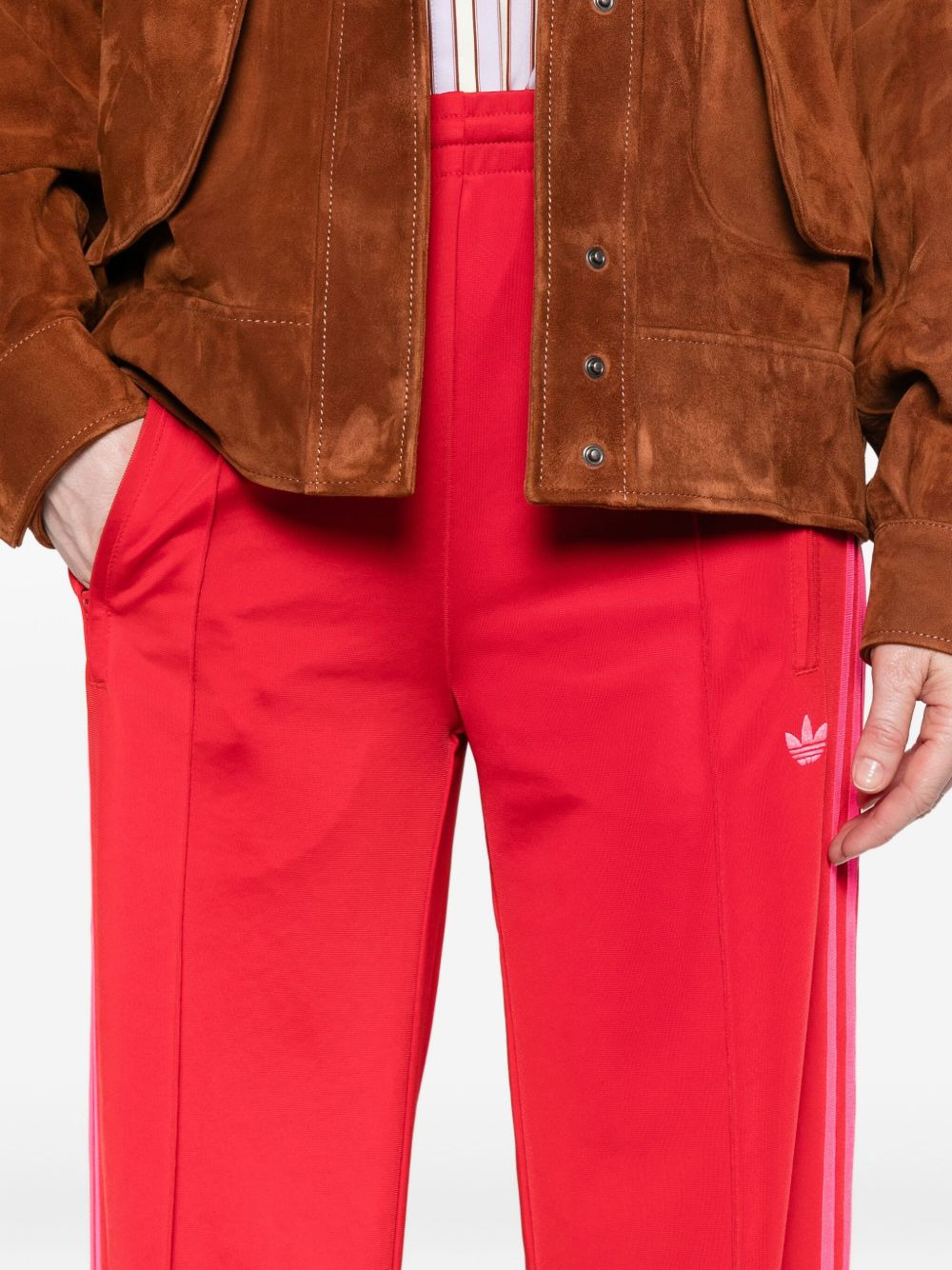stripe-detail trousers - 5