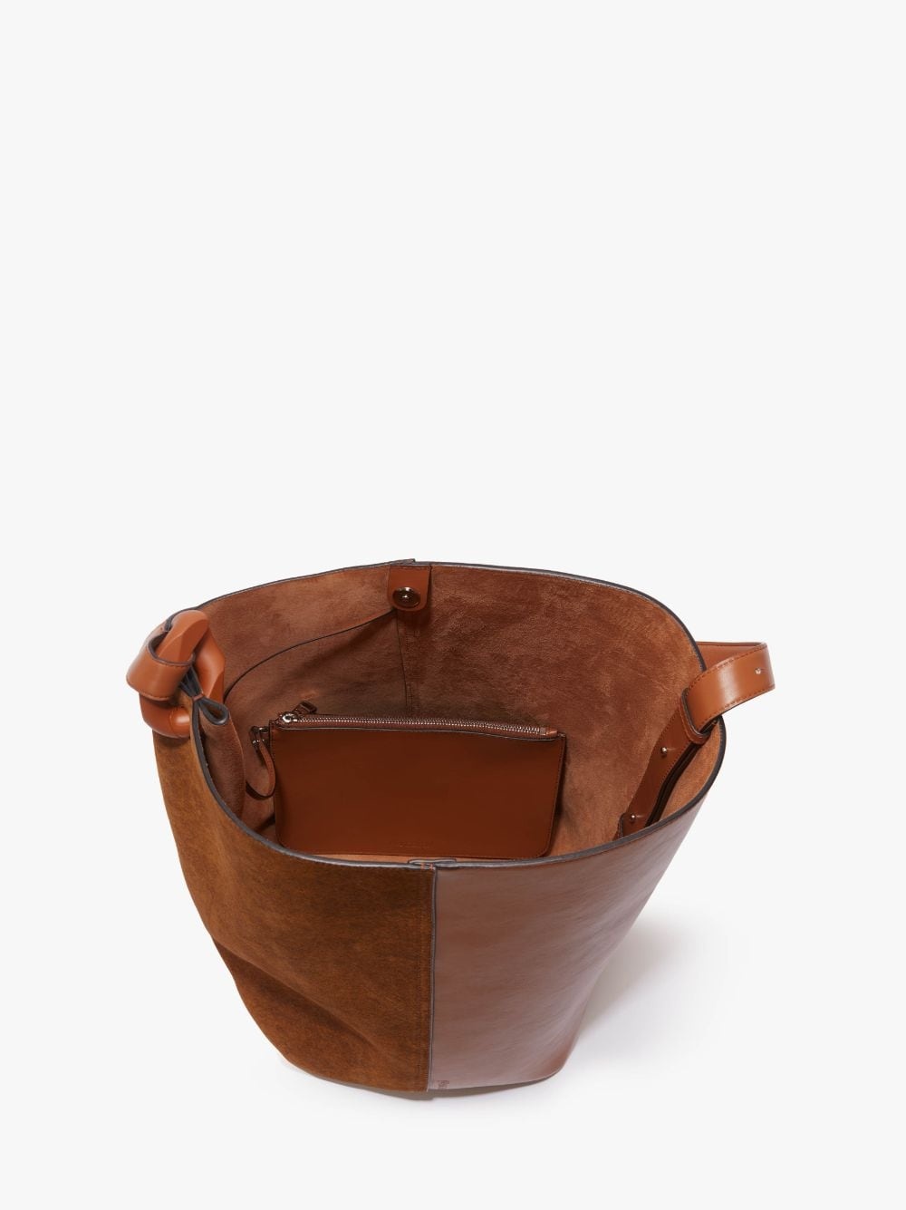 JWA CORNER BUCKET - SUEDE CROSSBODY BAG - 3