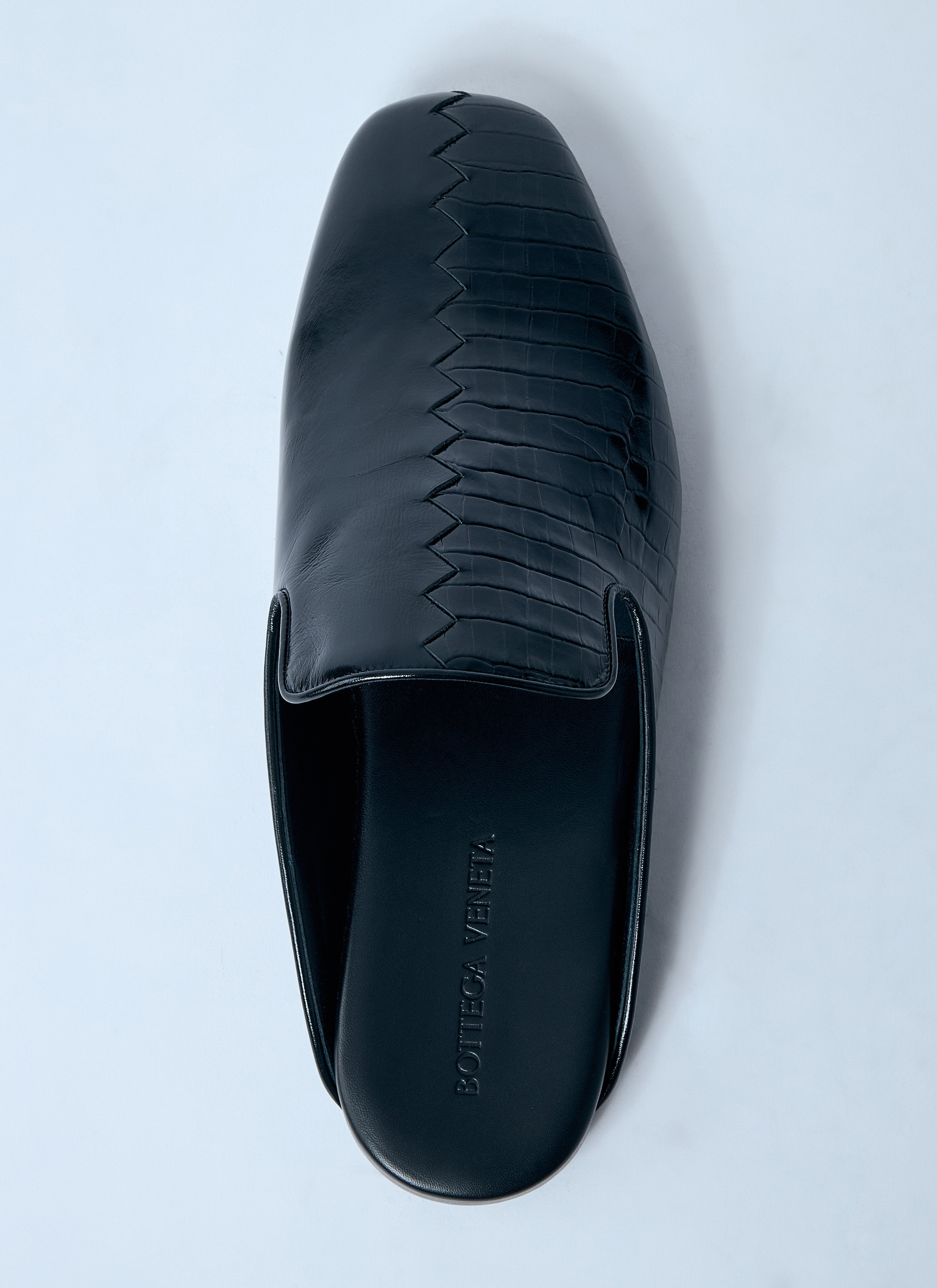 Bottega Veneta Men Roma Leather Mules - 5