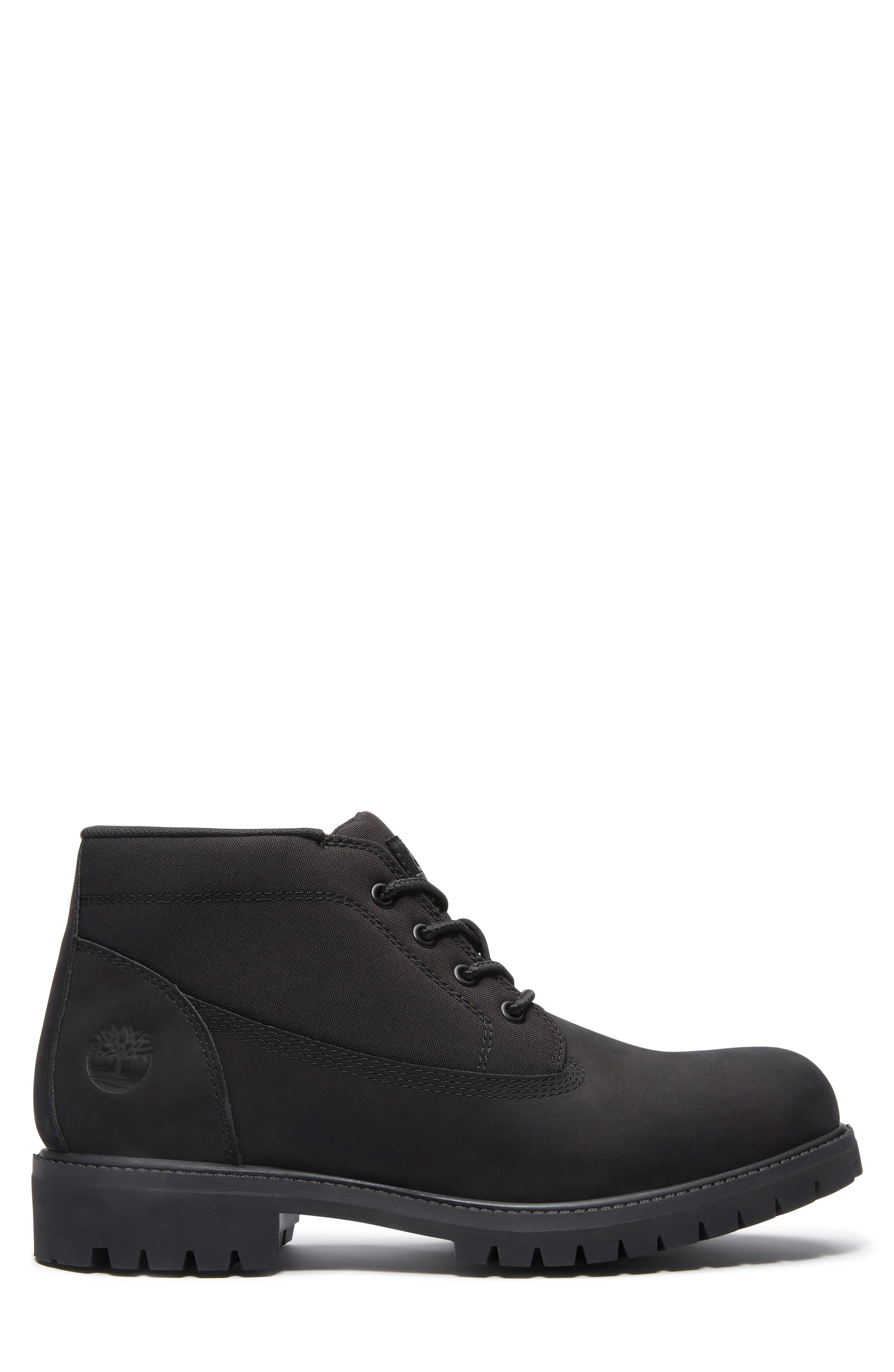 Timberland Premium Waterproof Lace-Up Chukka Boot in Black Nubuck at Nordstrom - 3