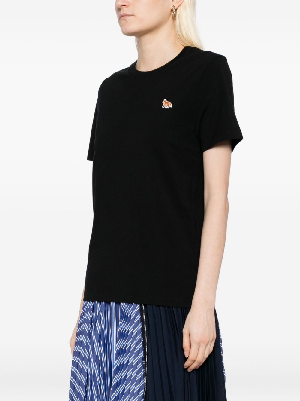 embroidered-logo t-shirt - 3
