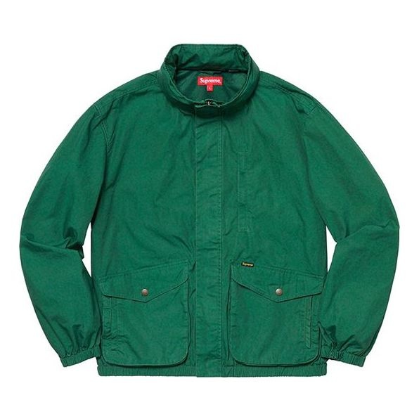 Supreme SS19 Highland Jacket Zipper waterproof Unisex Green SUP-SS19-967 - 1