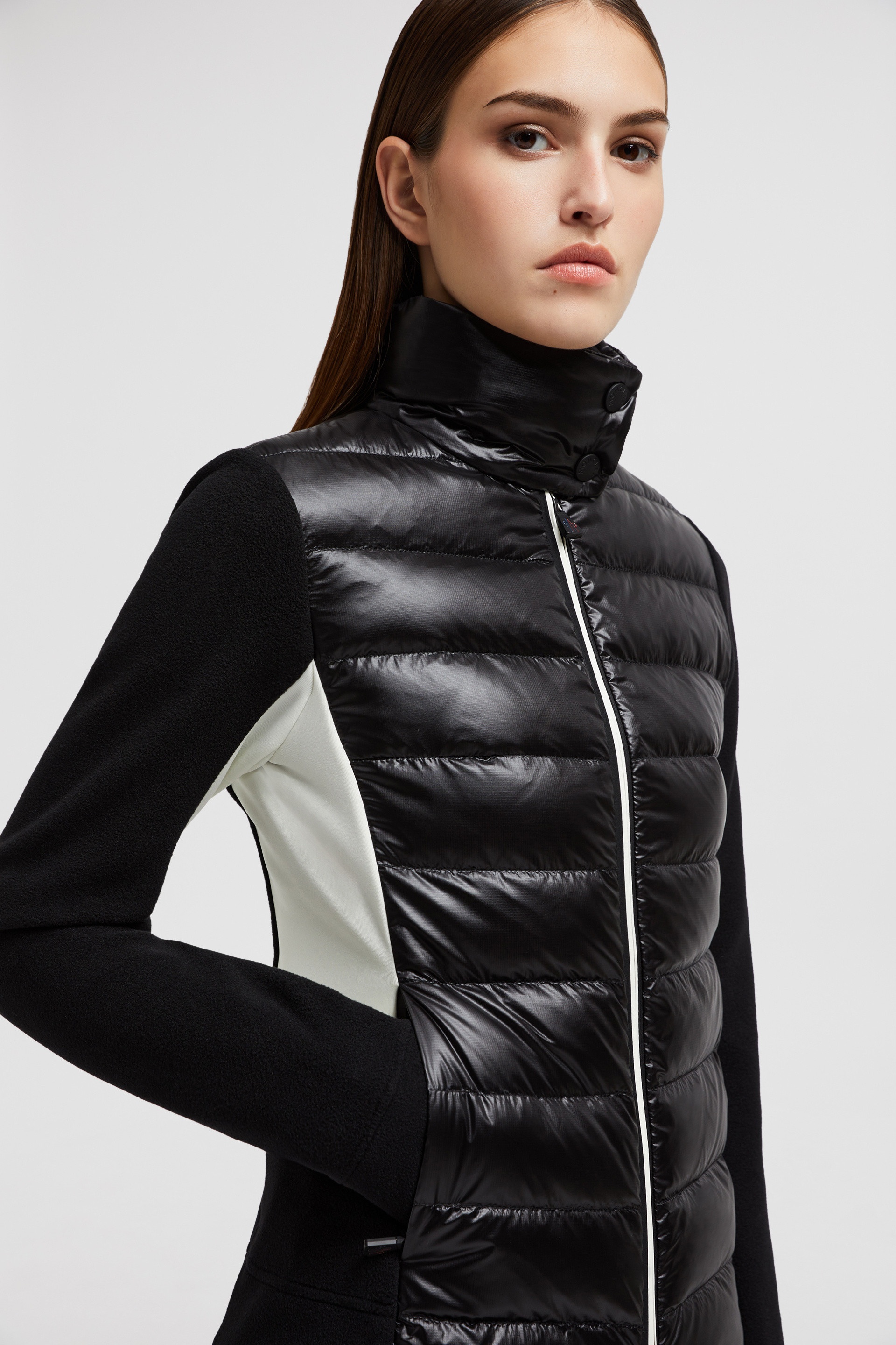 Padded Zip-Up Sweatshirt - 6